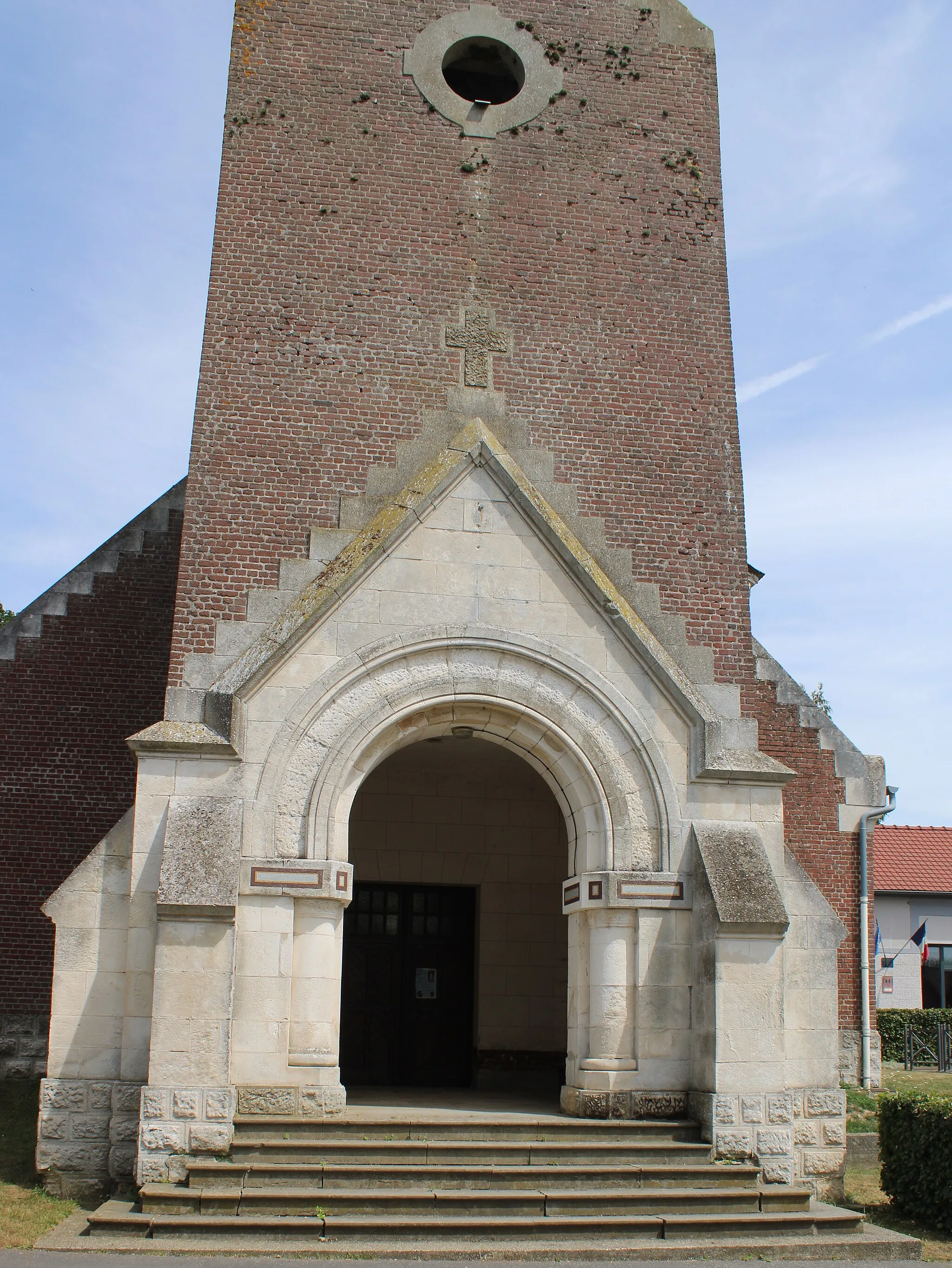 Photo showing: L'église