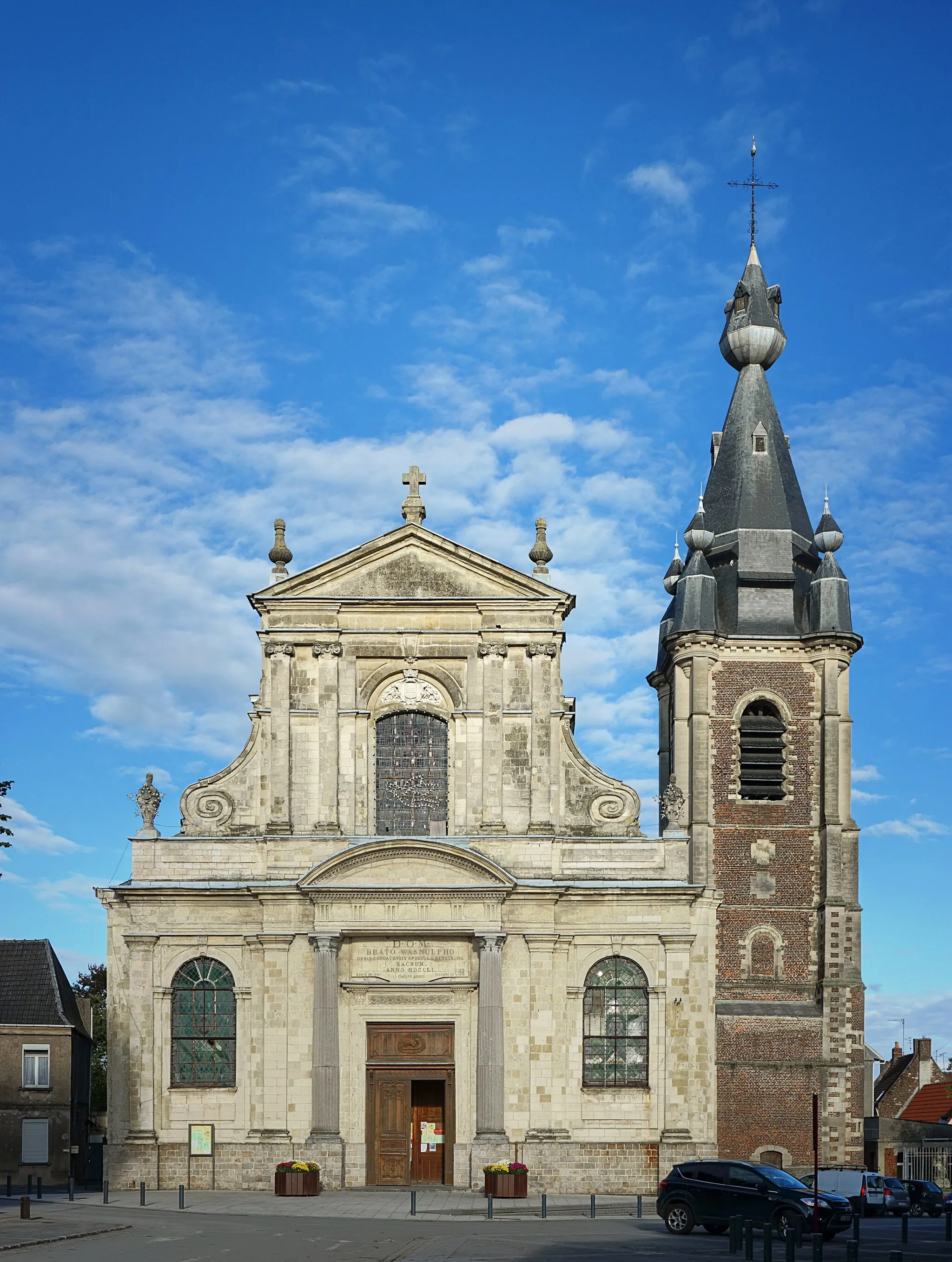 Photo showing: Saint-Wasnon Parish Church in Condé-sur-l'Escaut, France.