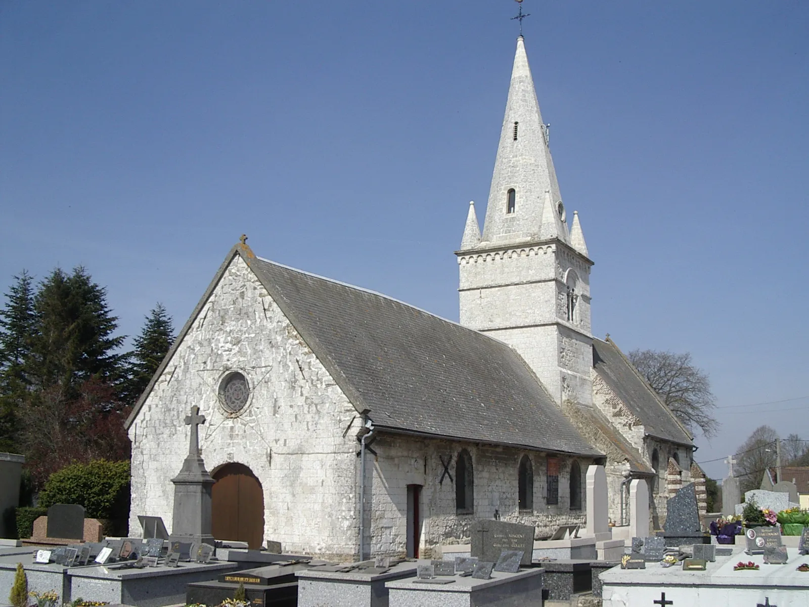 Photo showing: Eglise de Nortbécourt à Mentque-Nortbécourt (Pas-de-Calais, France)