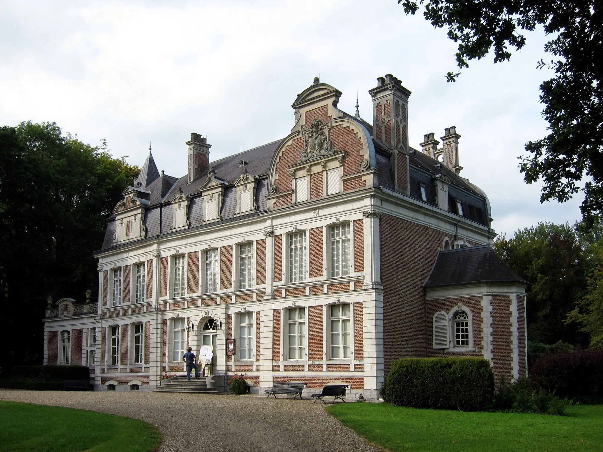 Photo showing: Le château de Laprée.