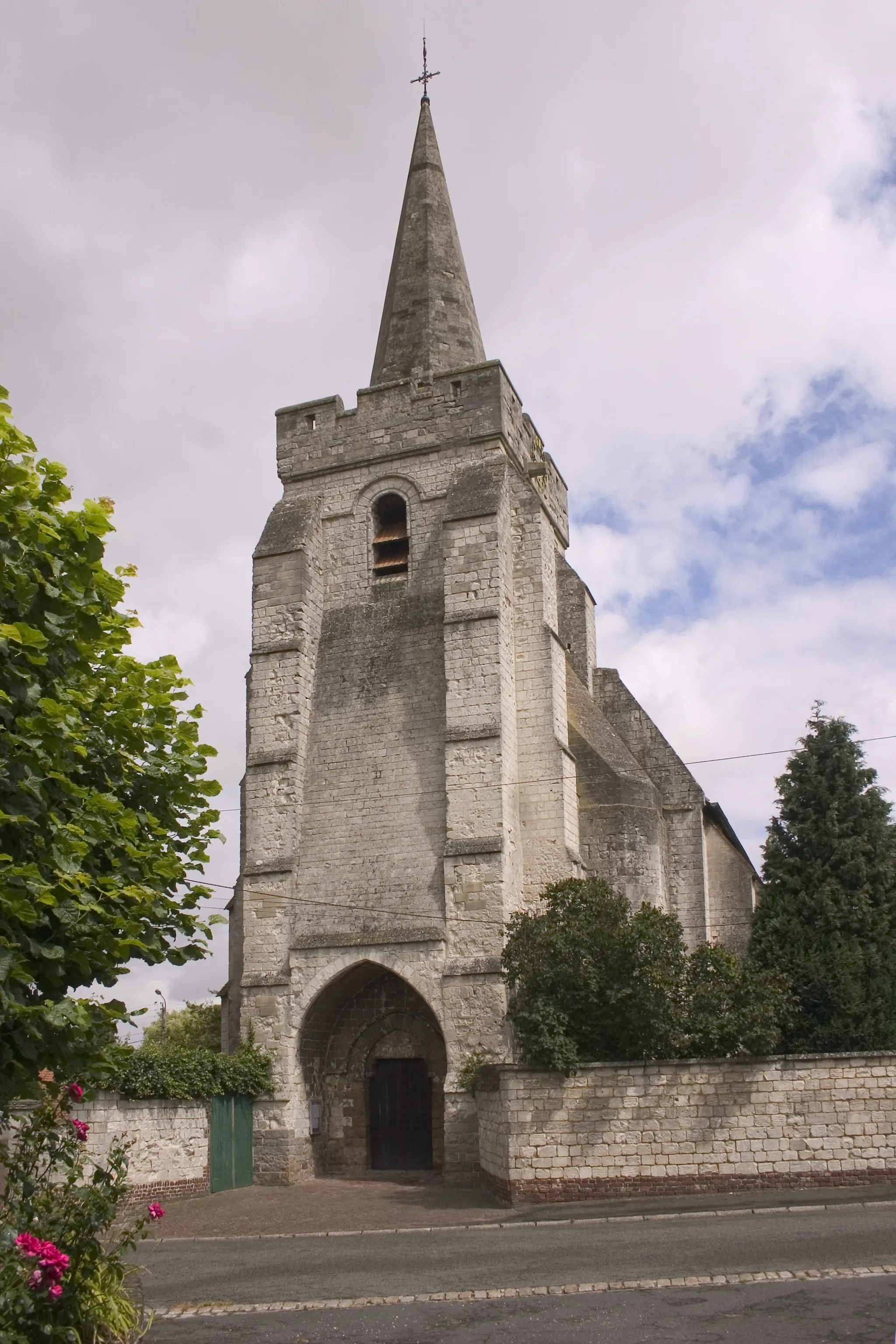 Photo showing: l'église d'agnez les duisans