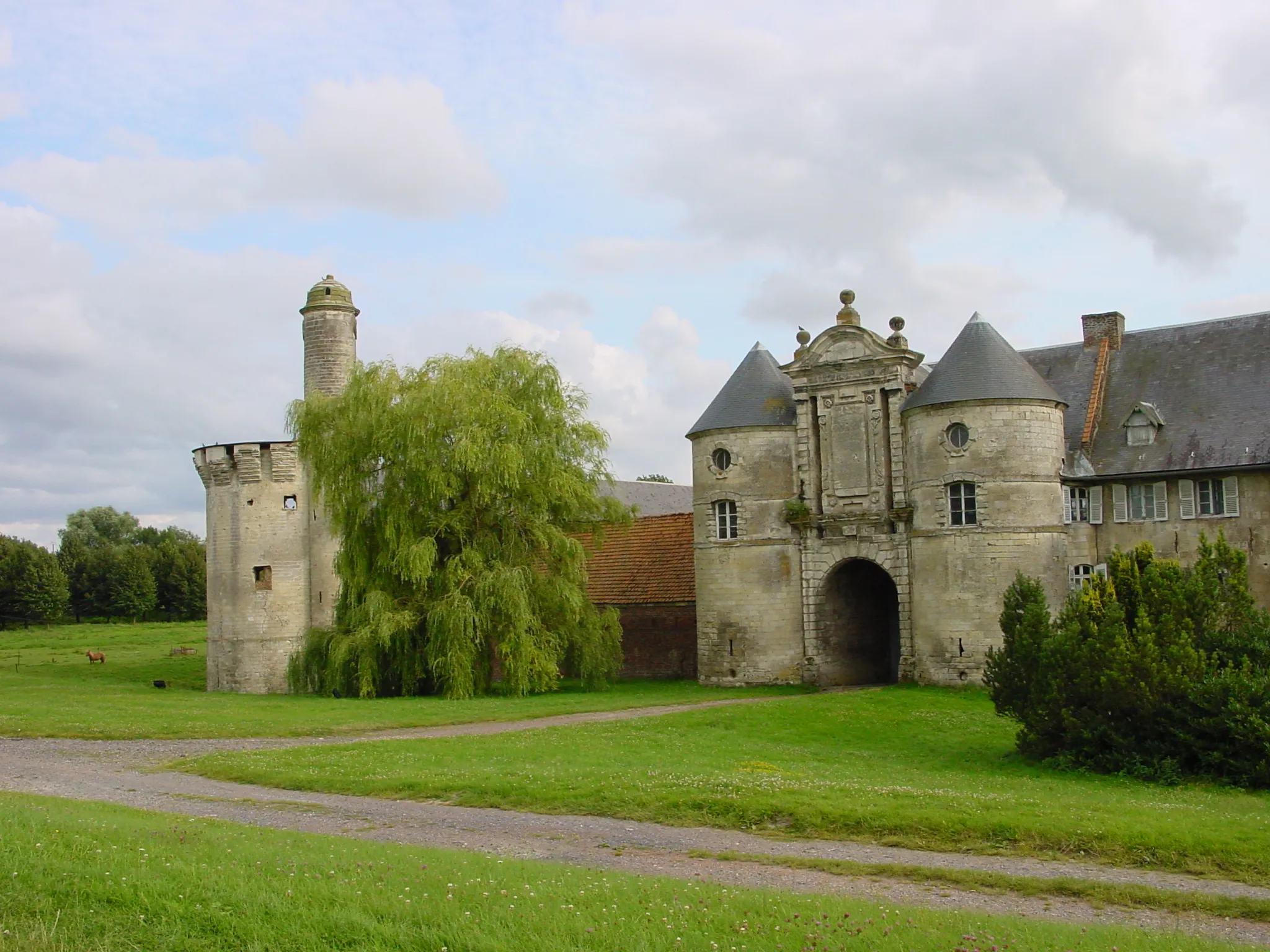 Photo showing: le Château d'Esnes (département du Nord, France)