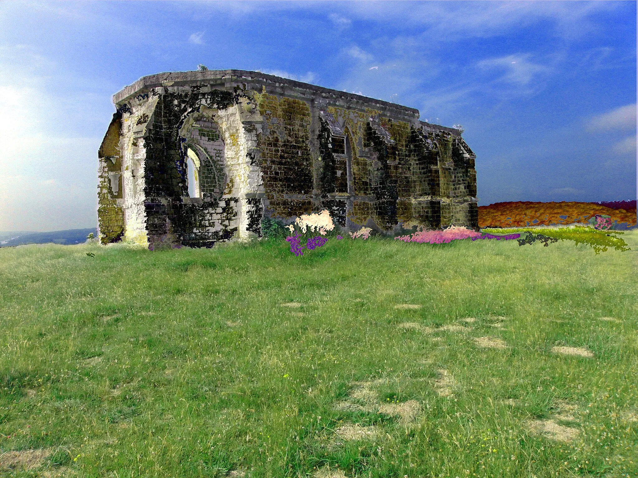 Photo showing: Guemy la chapelle Saint Louis Tournehem-sur-la-Hem, Pas-de-Calais.- Hauts-de-France.