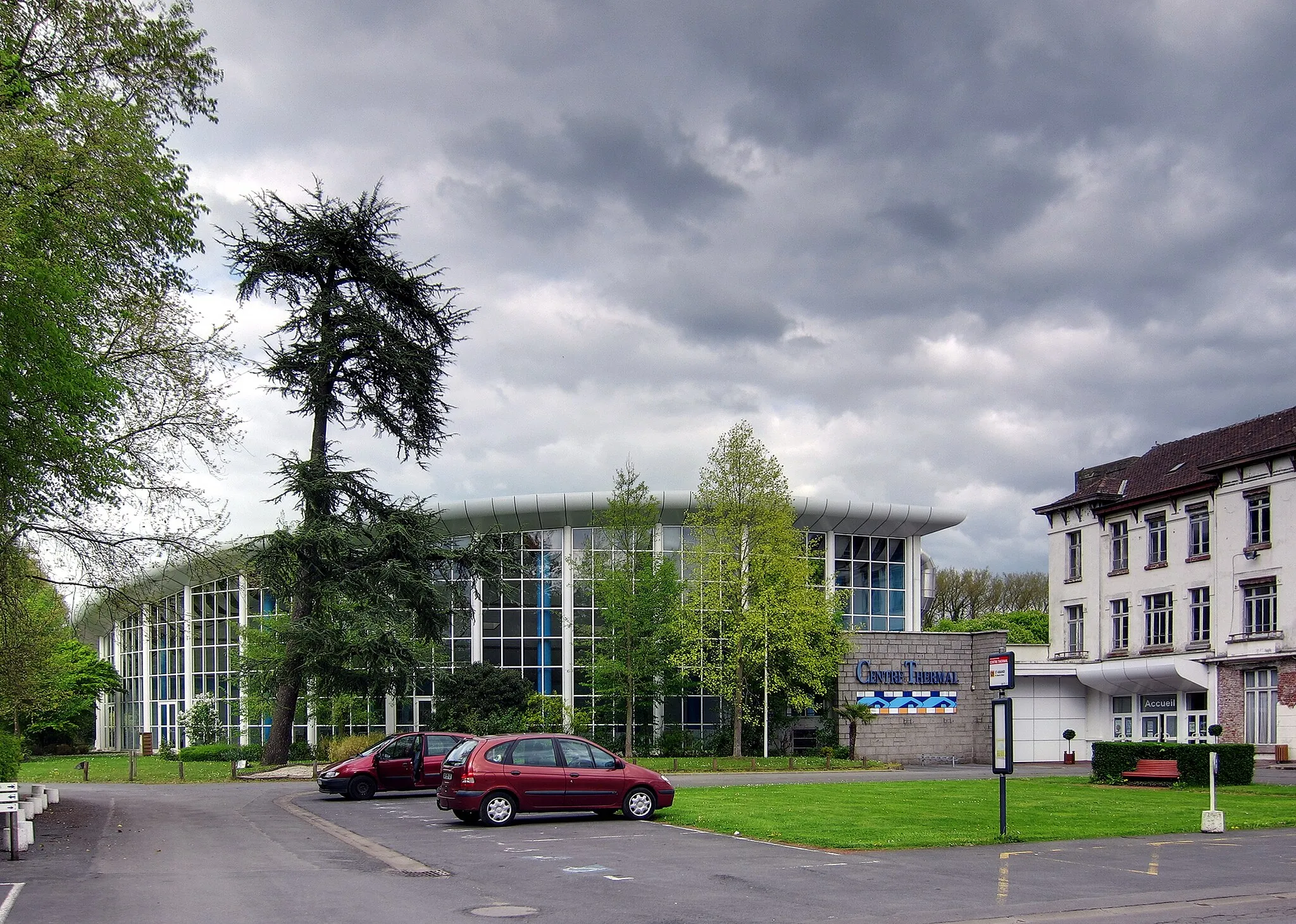 Photo showing: Les thermes de Saint-Amand-les-Eaux (Nord).