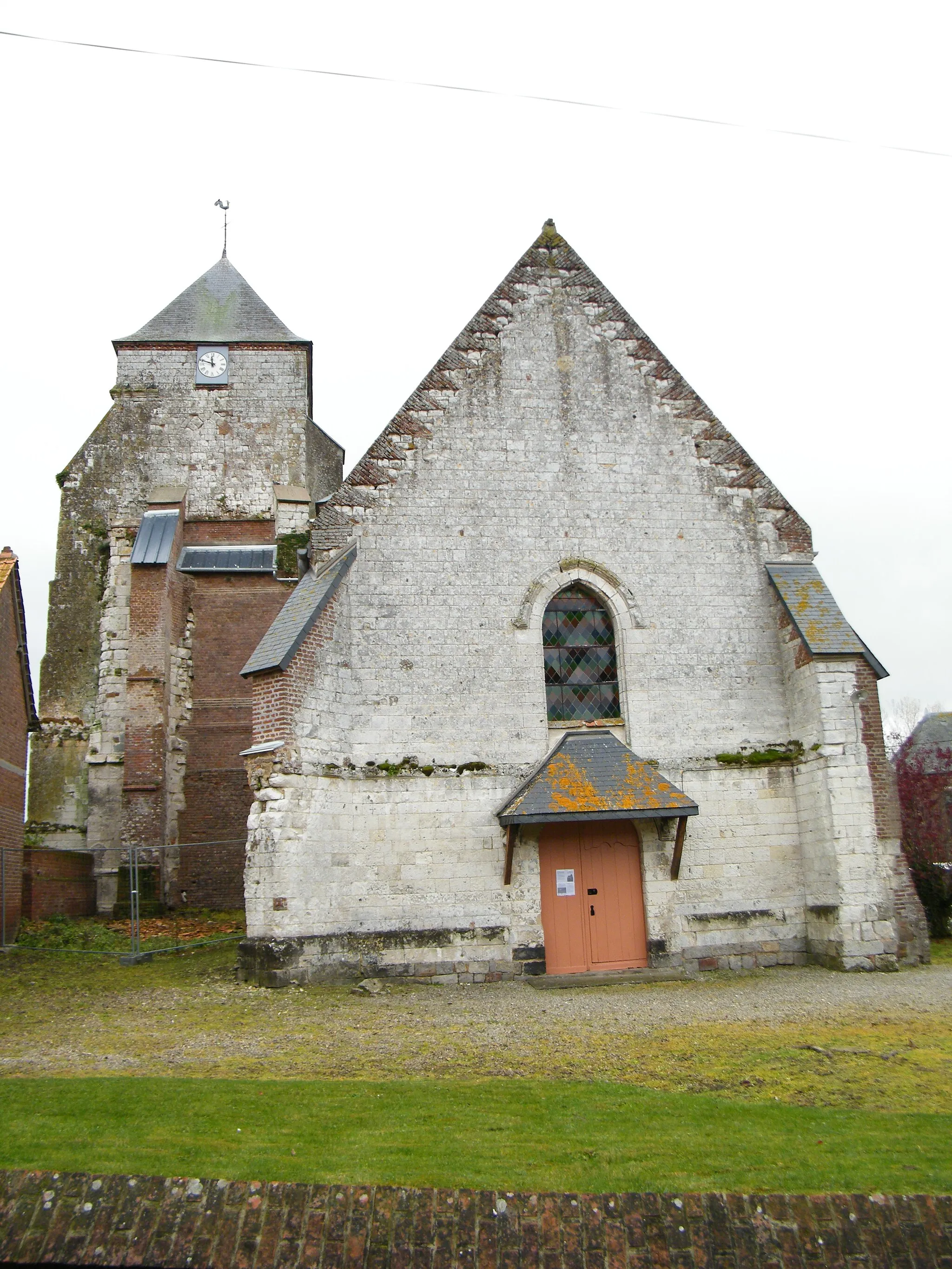 Photo showing: Labroye, Pas-de-Calais, église Saint-Martin.