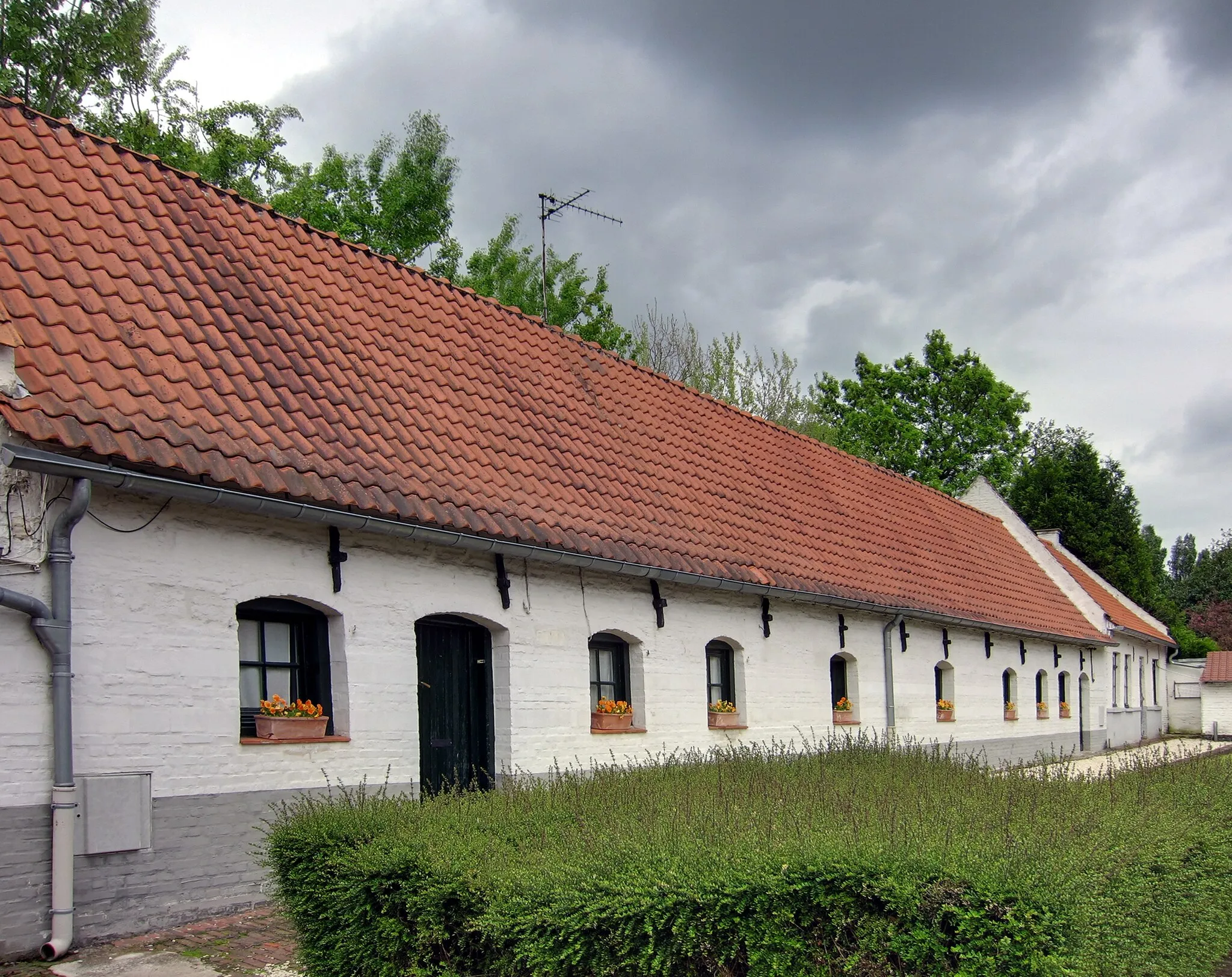 Photo showing: Les maisons d'Hempempont, 14 rue de Croix, à Hem (Nord).