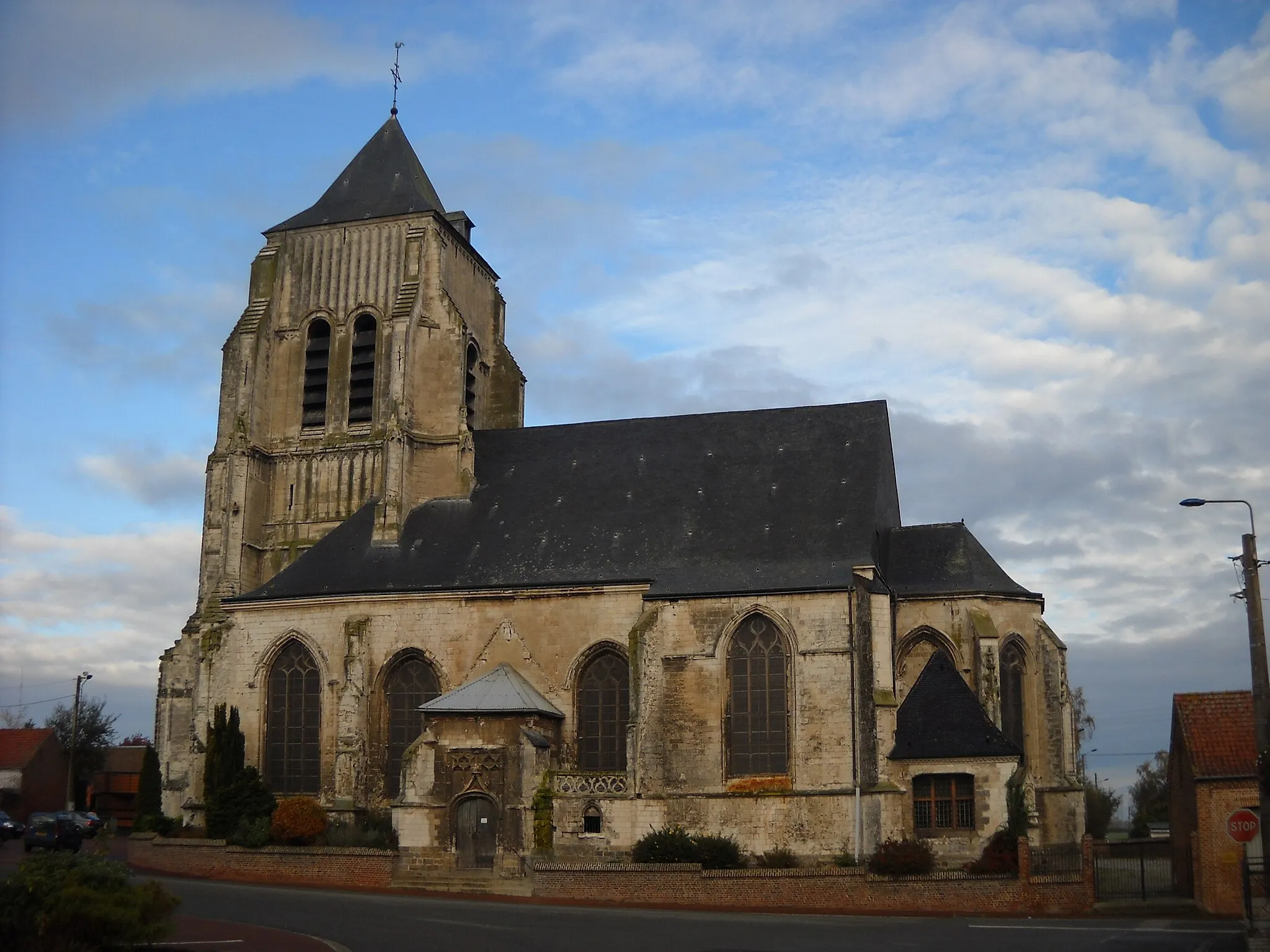 Photo showing: The church of Isbergues, Pas-de-Calais, France.