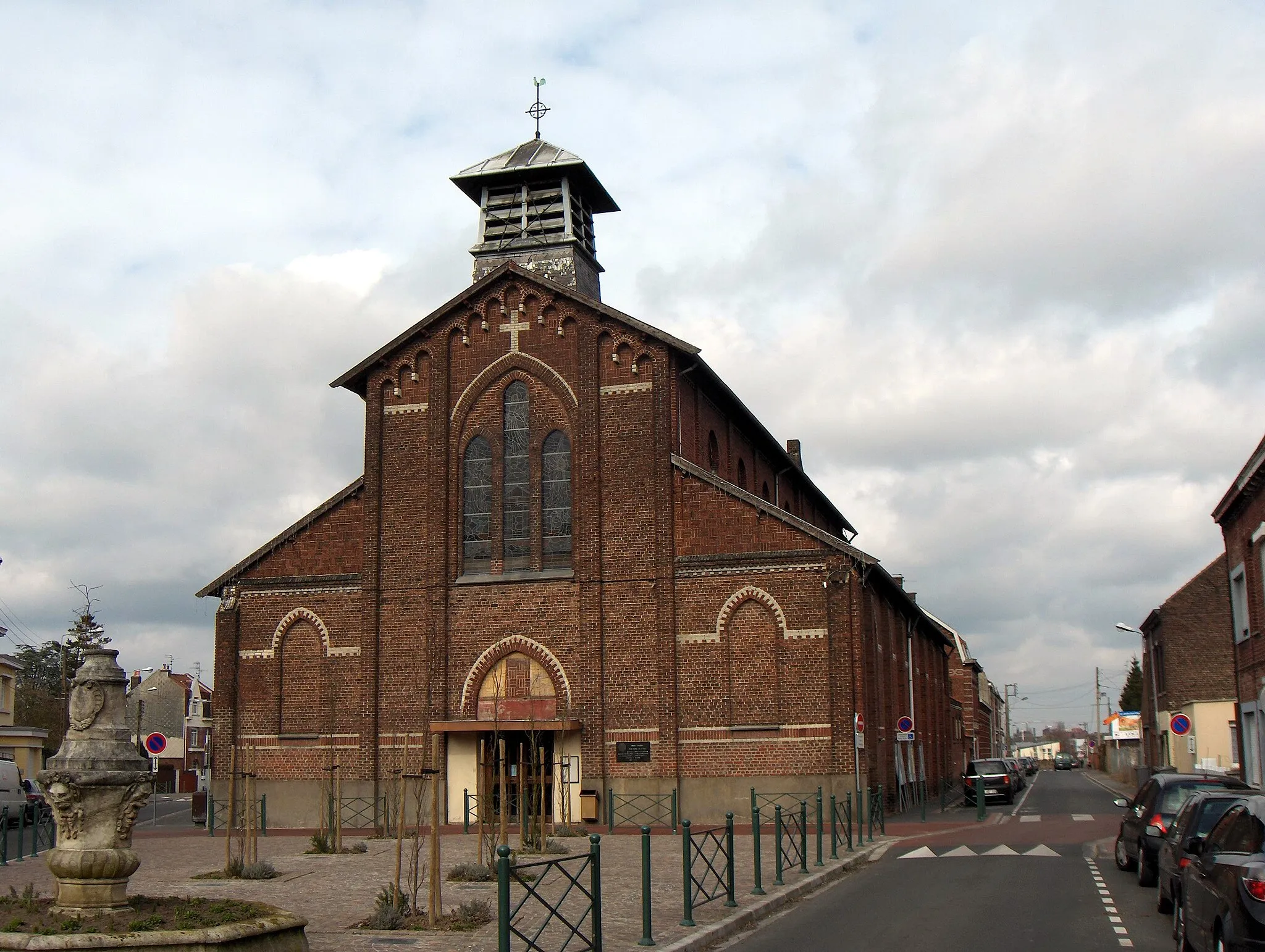 Photo showing: Wasquehal (Frankreich, Departement Nord): église Saint-Clément im Viertel Capreau 1910-1912).