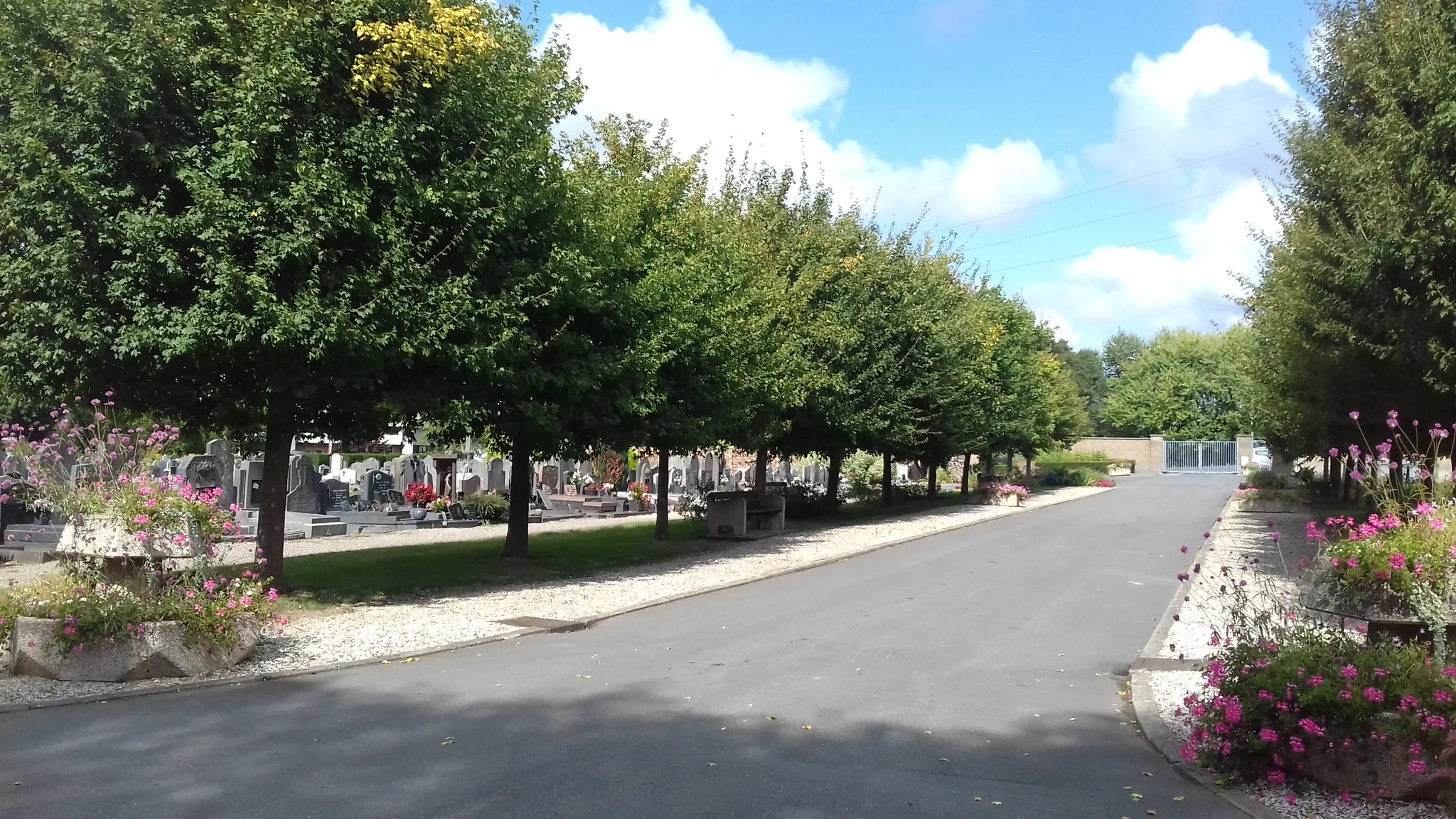 Photo showing: Allée principale vue de l'intérieur.