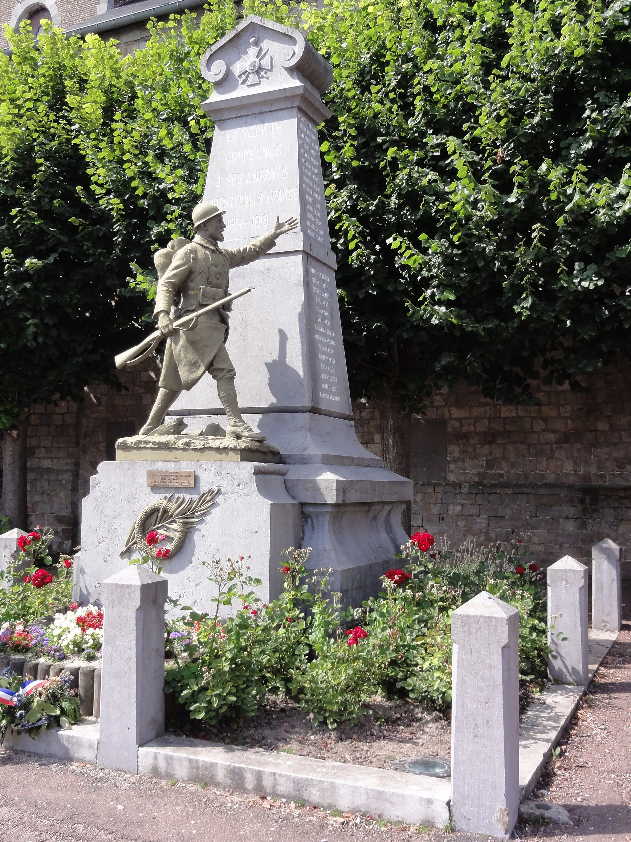 Photo showing: Gommegnies (Nord, Fr) monument aux morts