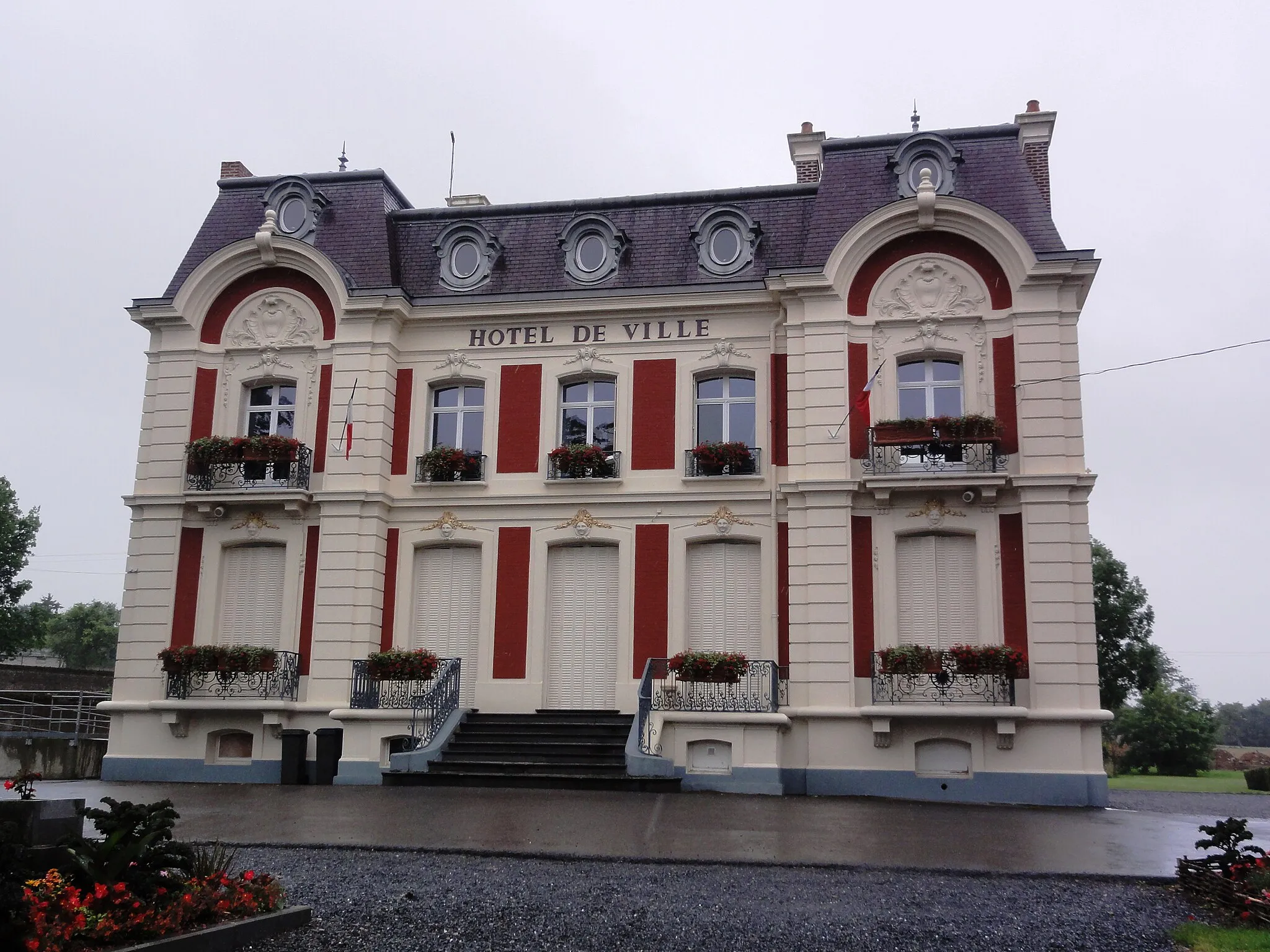 Photo showing: Wignehies (Nord, Fr) mairie