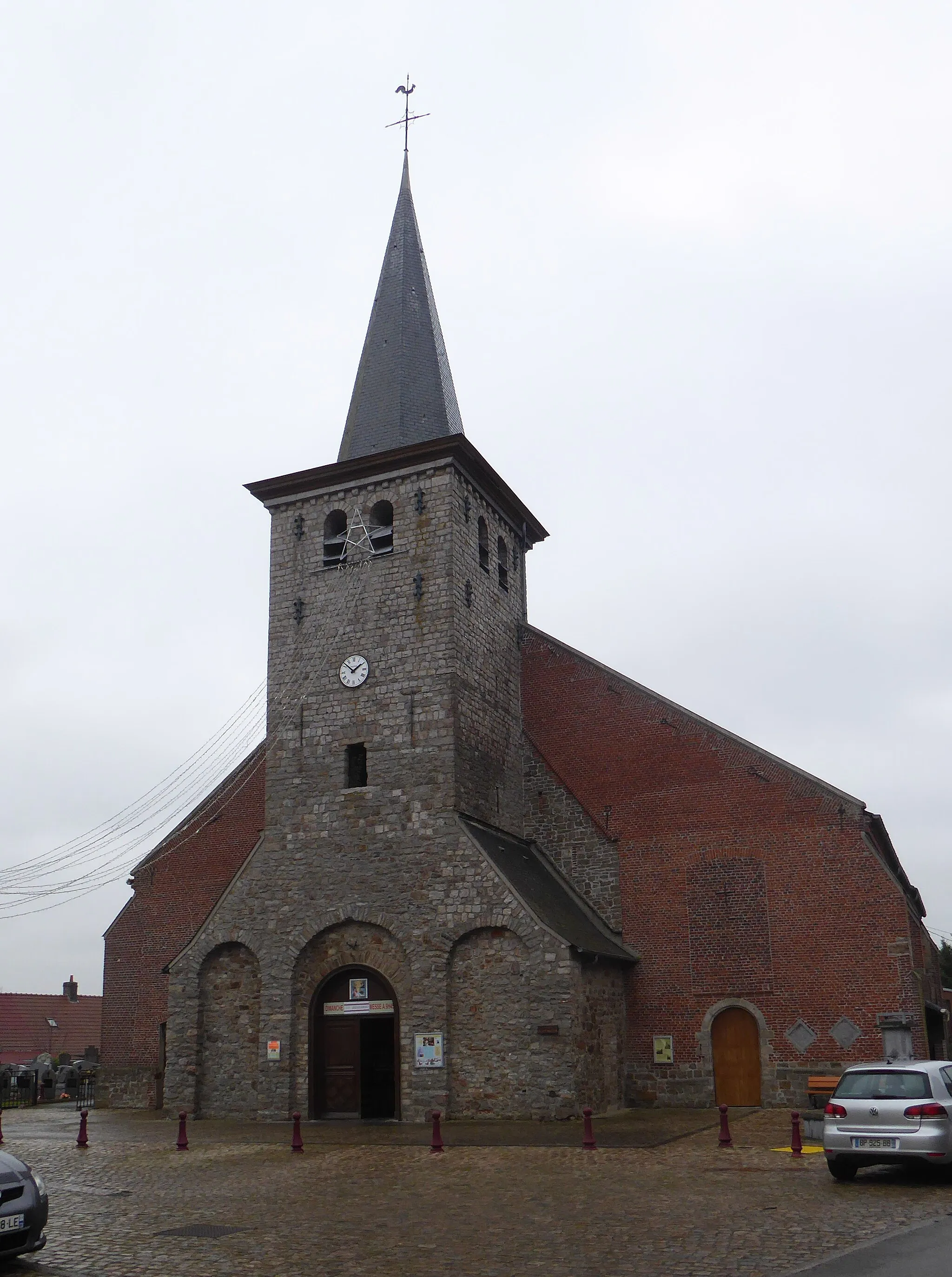 Photo showing: Nomain.- Église Saint Martin du xie siècle