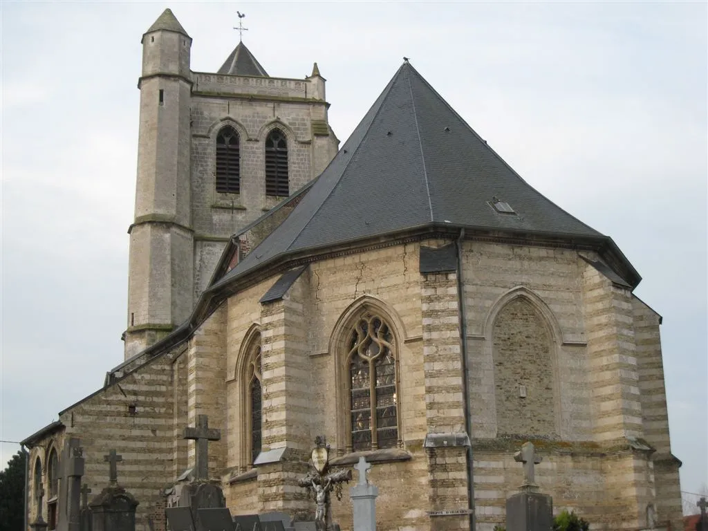Photo showing: Ceci est la plus belle église de France
Son magnifique clocher fait la luminiosité du village Love love love <3<3<3

Eglise Saint-Leger d'Eperlecques (Pas-de-Calais, France) en décembre 2006.