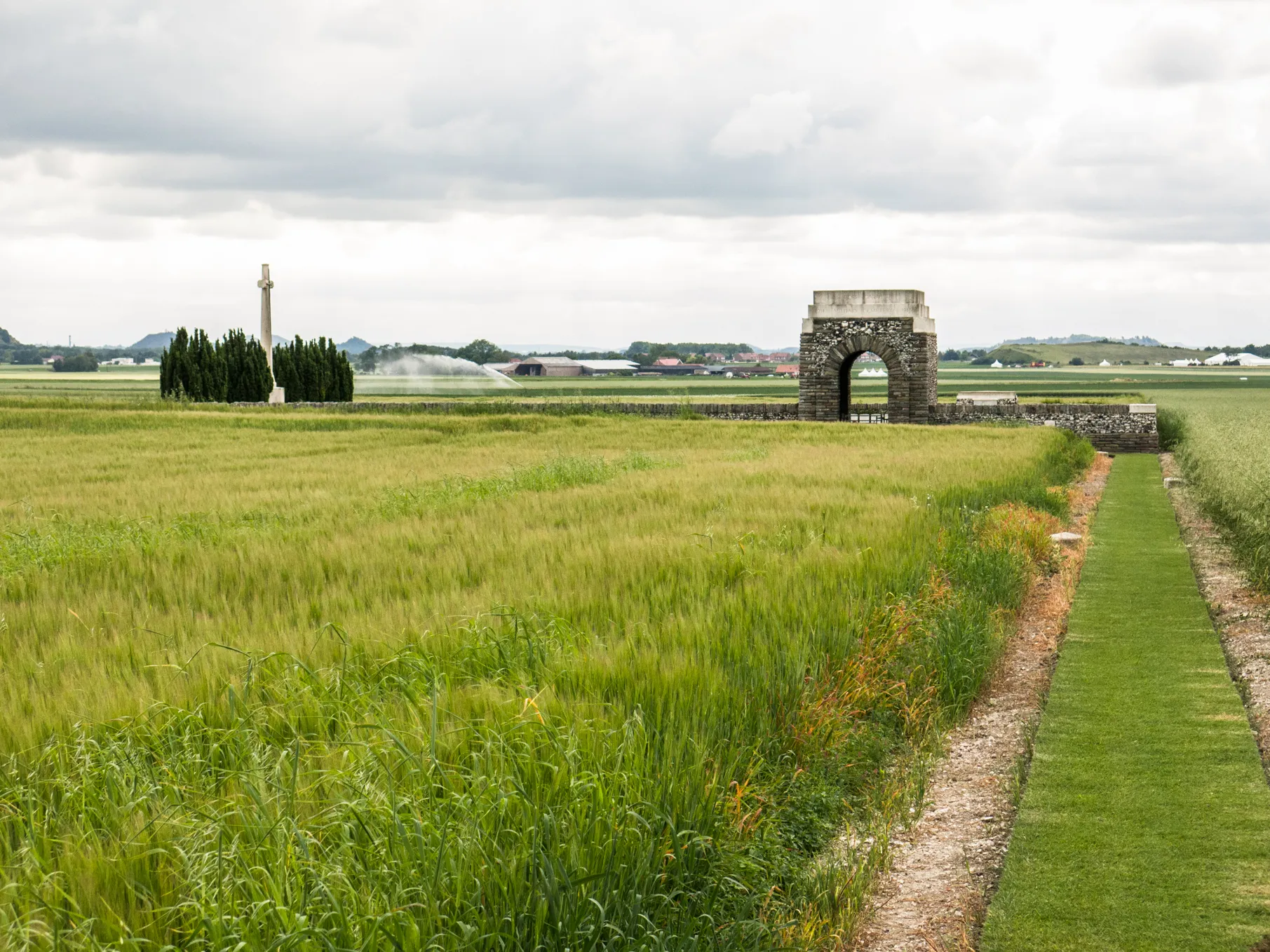 Photo showing: Bois-Carre Military Cemetery, Haisnes