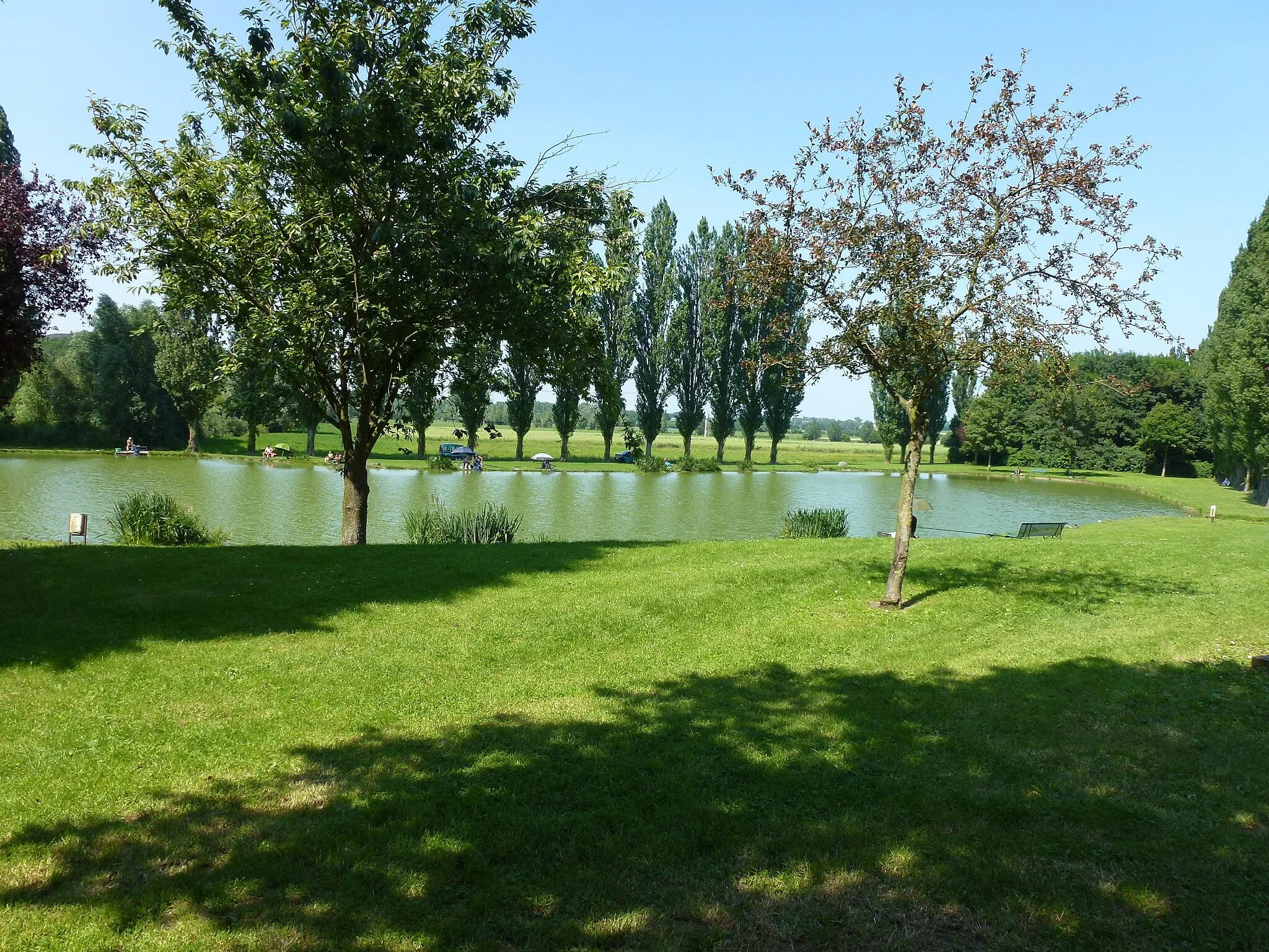 Photo showing: Haveluy (Nord, Fr), étang de la Fontaine