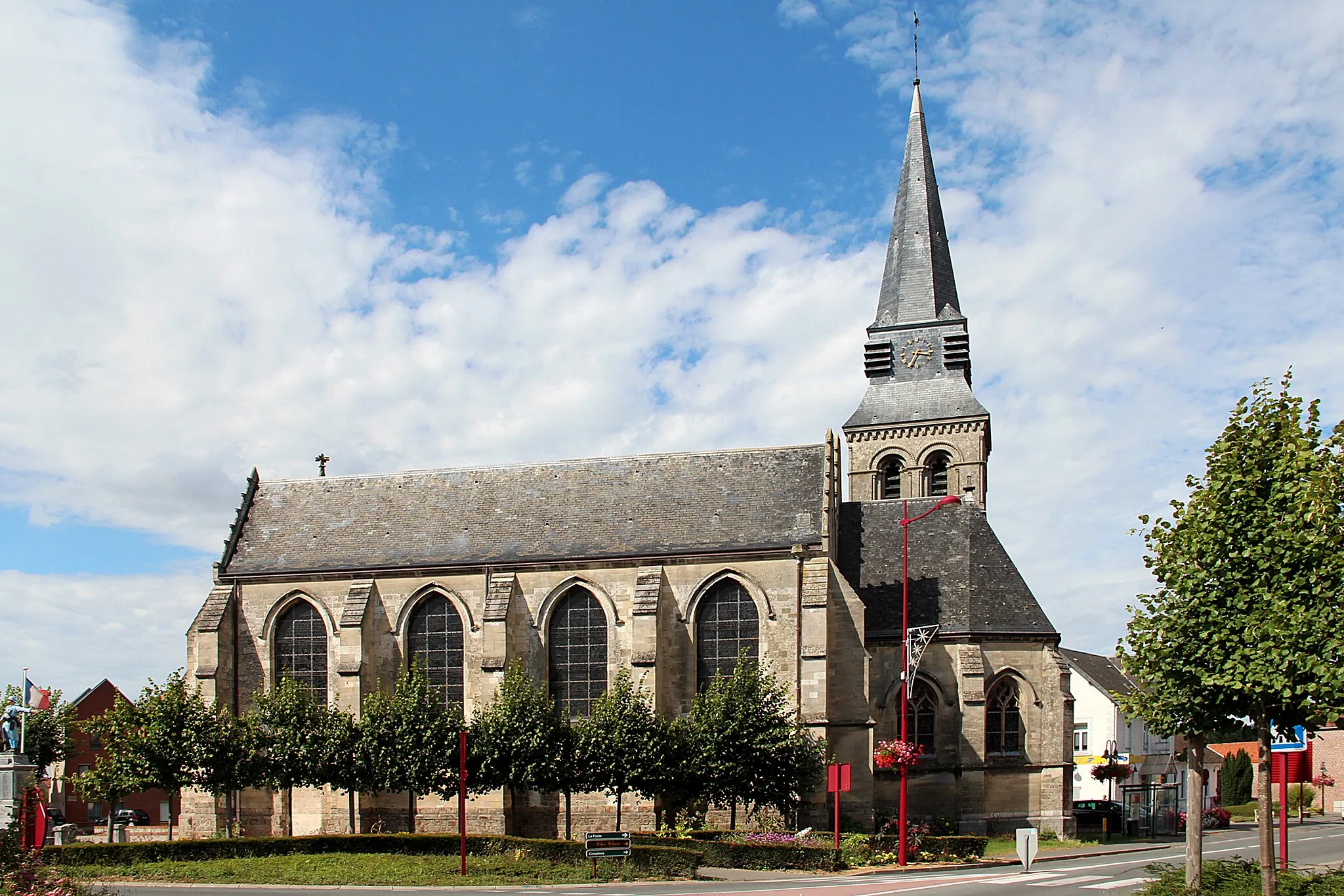 Photo showing: Aix-Noulette (Pas-de-Calais - France), église Sain-Germain (1531).