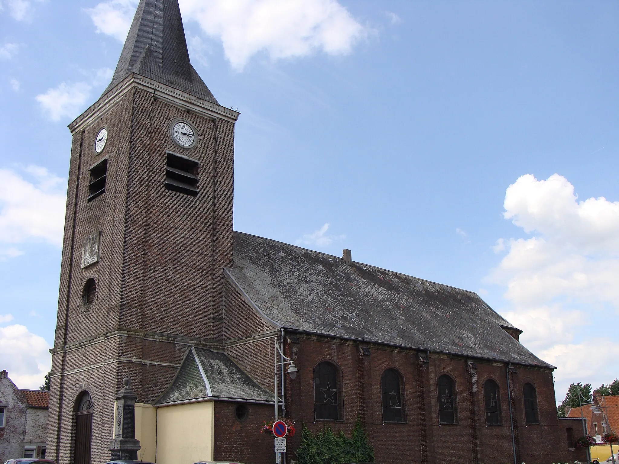 Photo showing: l'église de Beuvry-la-Forêt département du Nord de la France