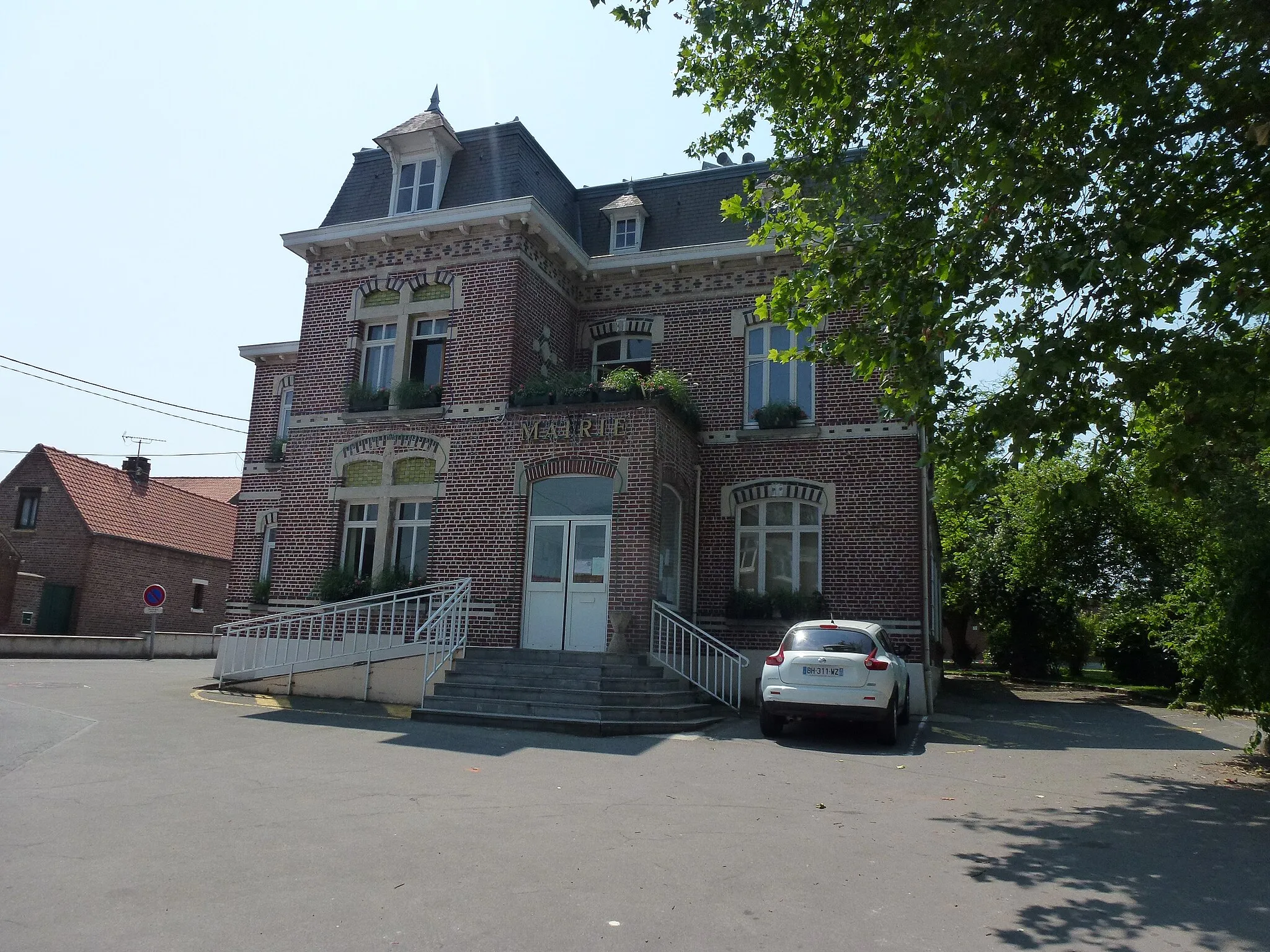 Photo showing: Thumeries (Nord, Fr) mairie