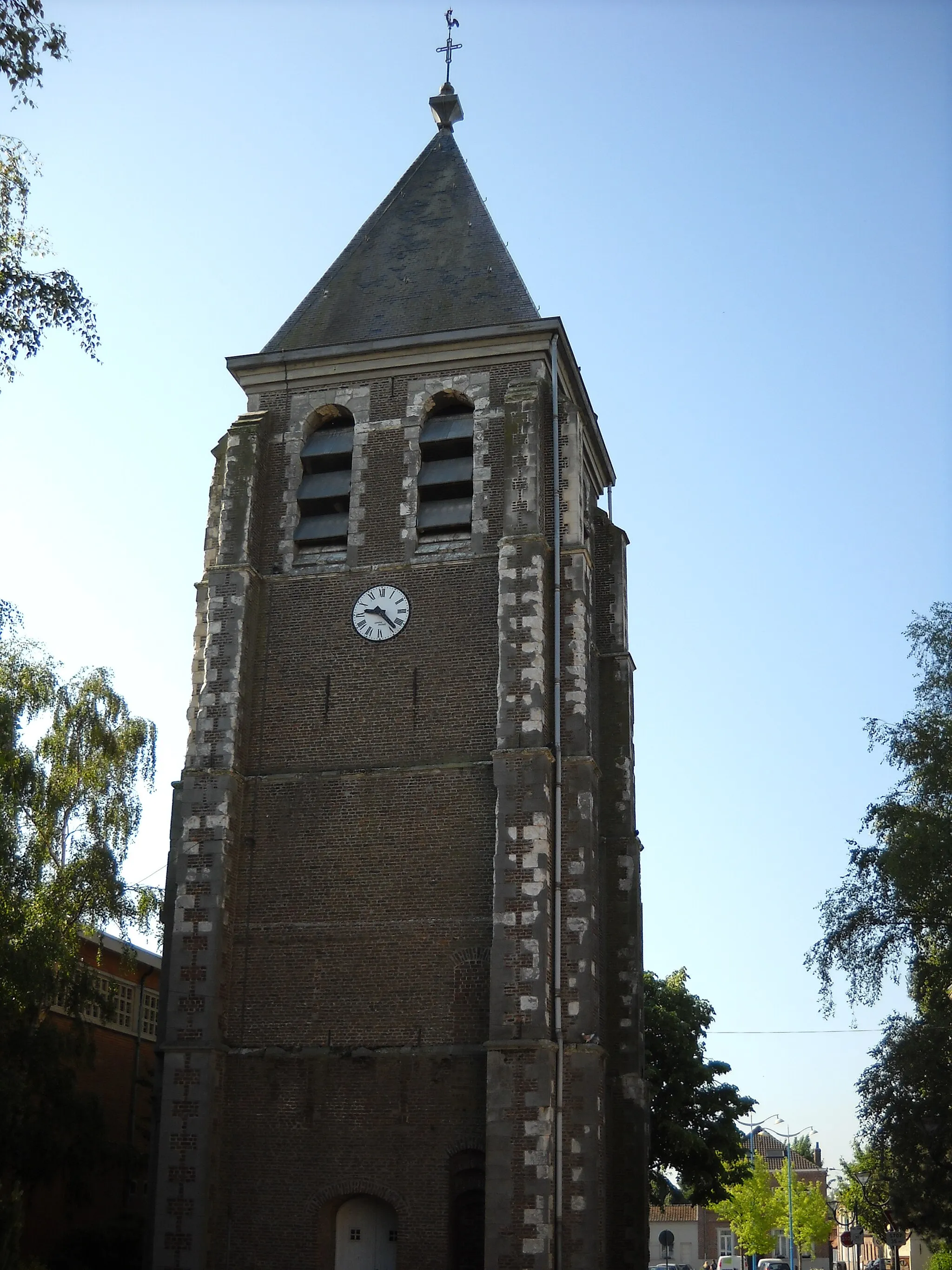 Photo showing: The church of Fretin, Nord, France.