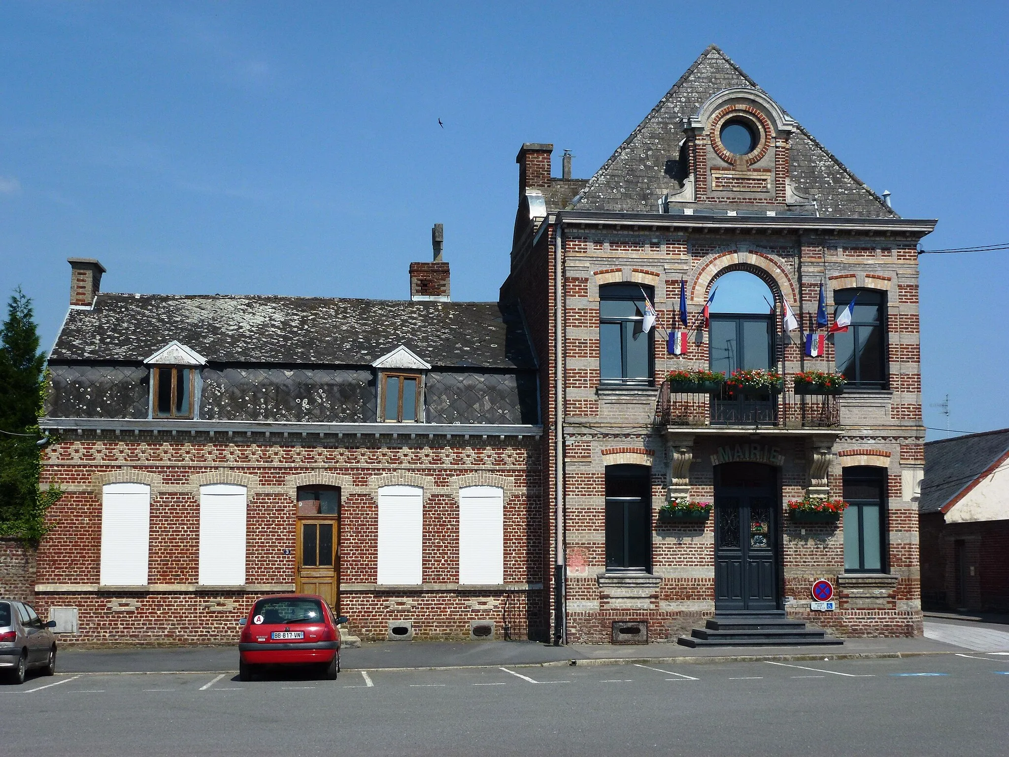 Photo showing: Haulchin (Nord, Fr) mairie