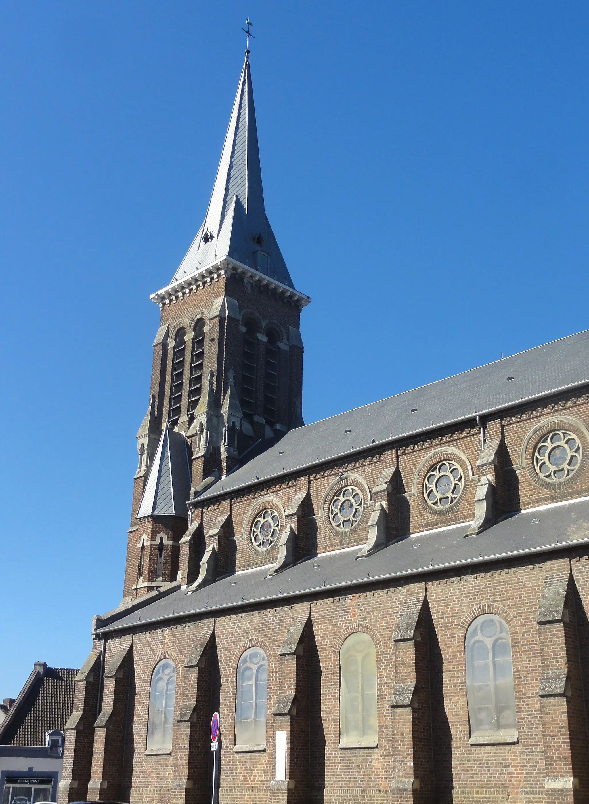 Photo showing: Depicted place: Église Saint-Amand de Dechy