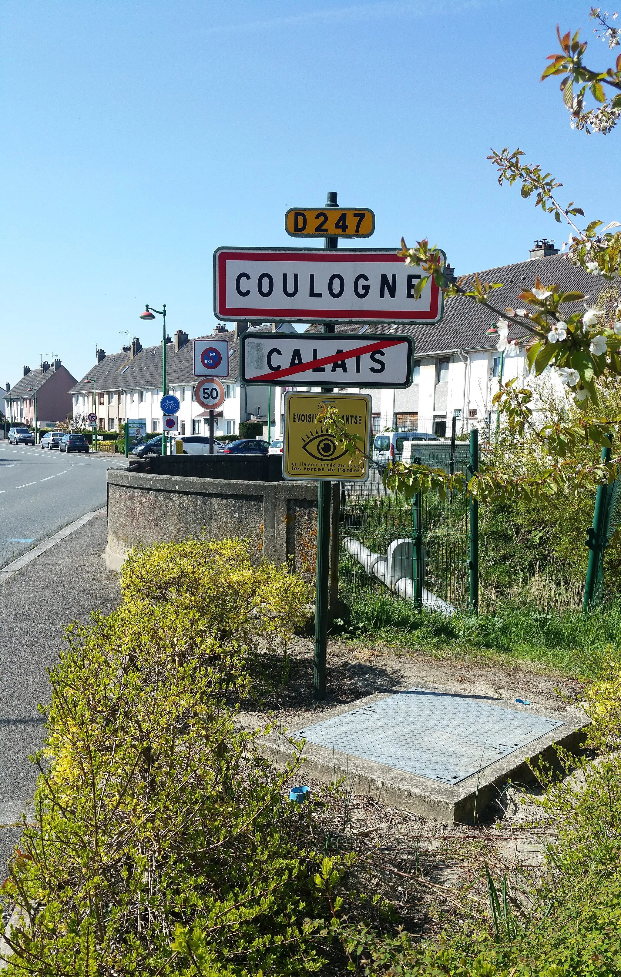 Photo showing: Vue d'une entrée de Coulogne en sortie de Calais.