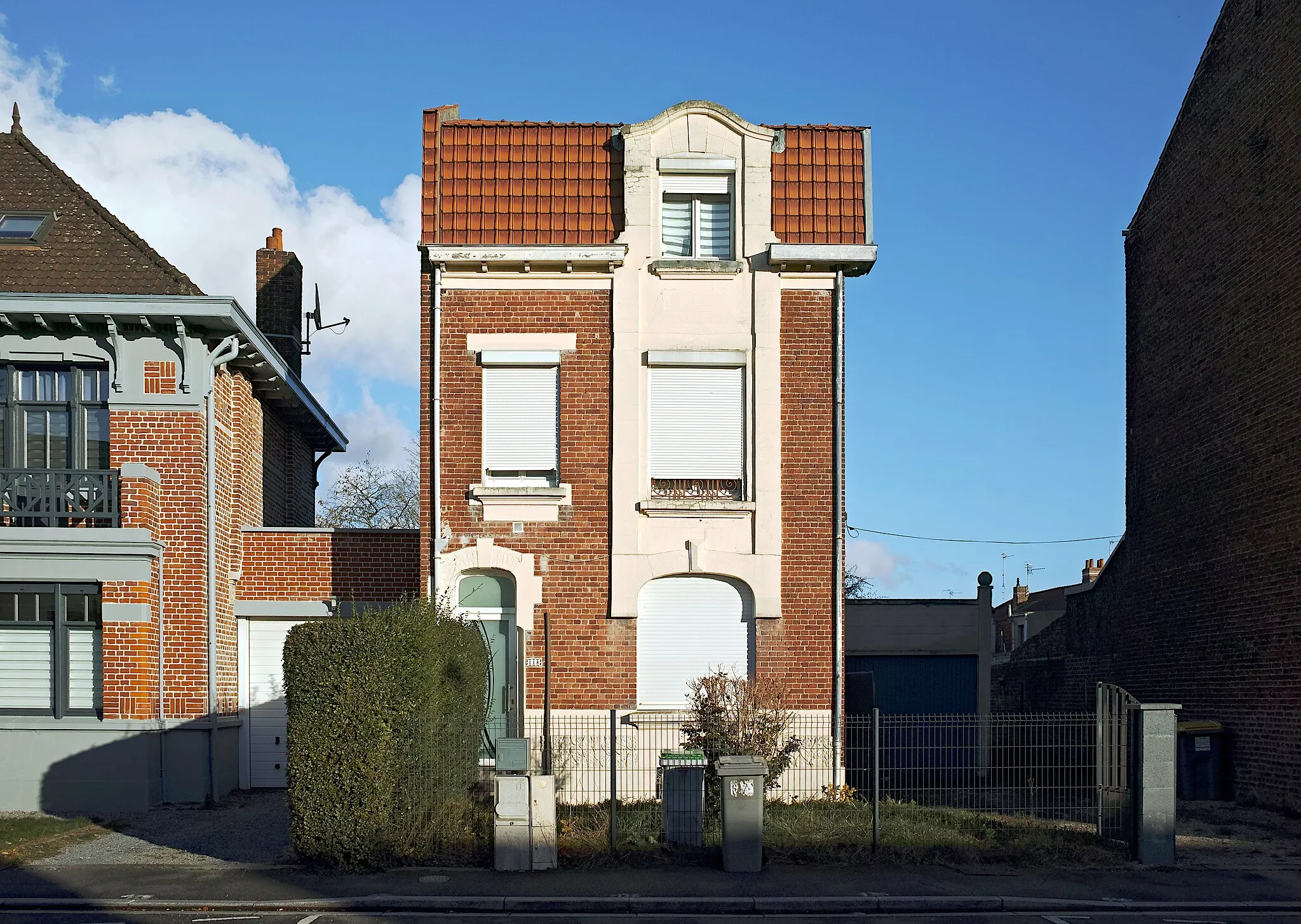 Photo showing: House, Rue Jules Guesde 118, in Templemars.