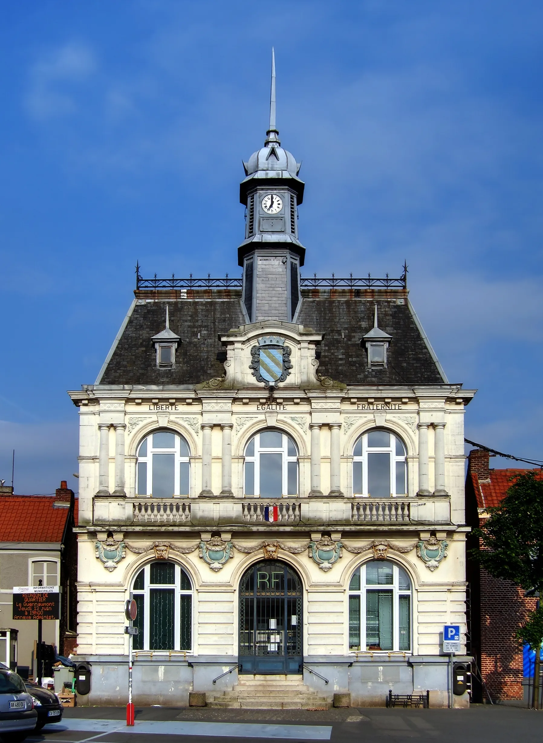 Photo showing: La mairie de Cysoing (Nord).