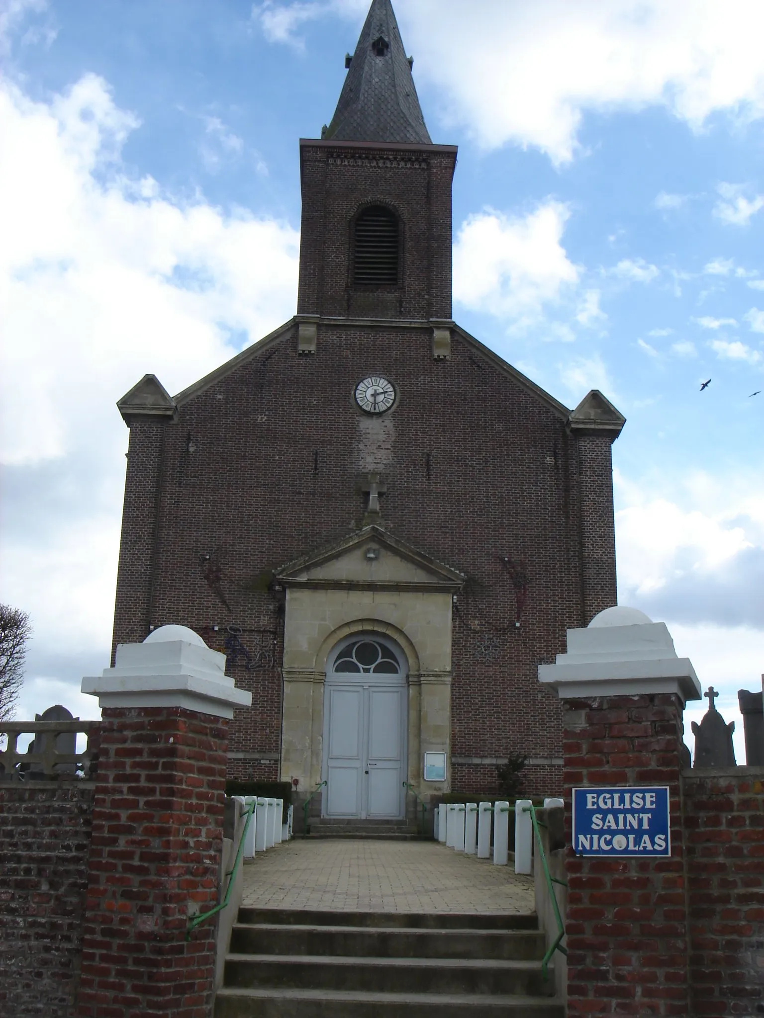 Photo showing: Église Saint-Nicolas Montigny-en-Ostrevent