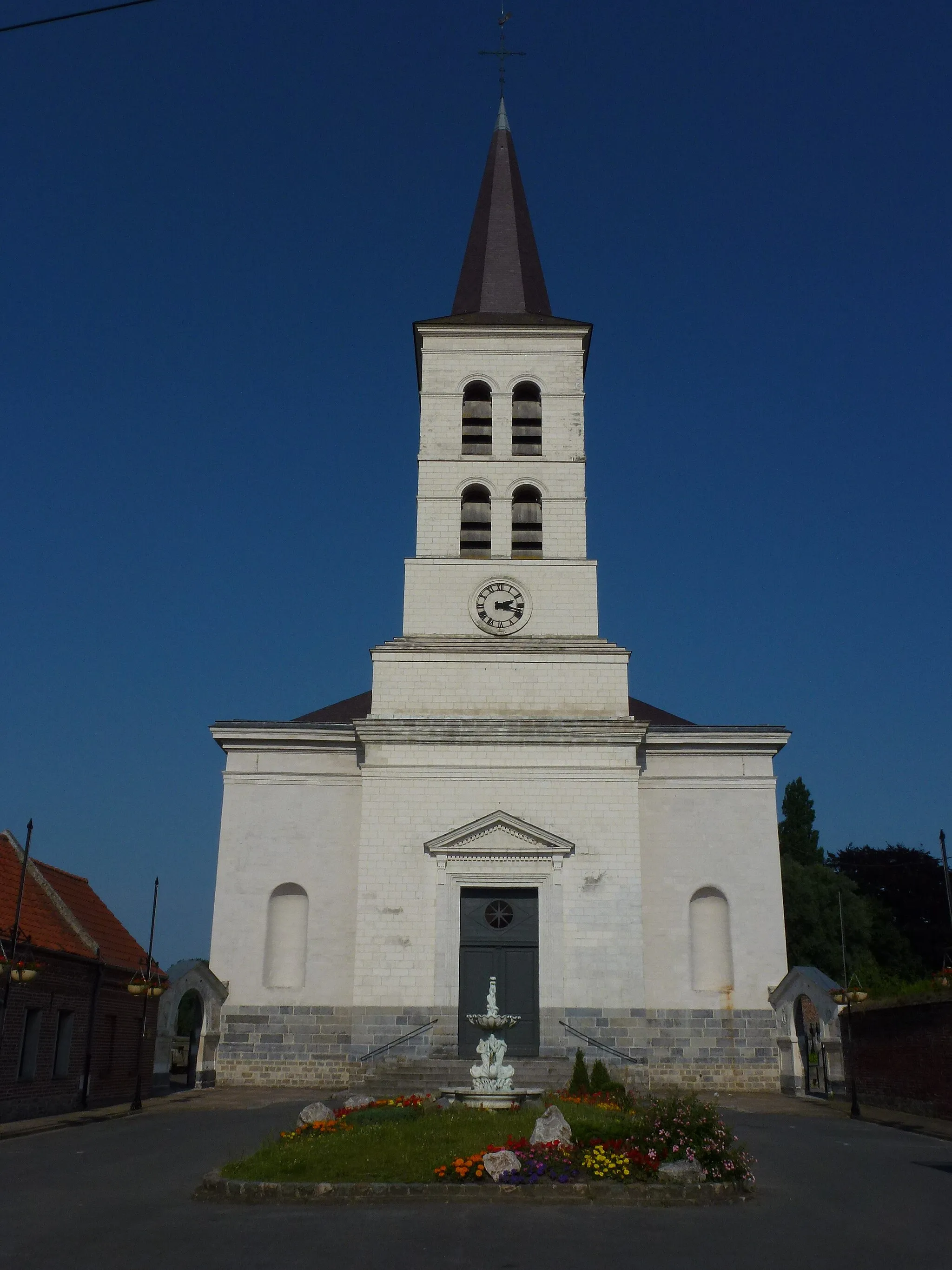 Photo showing: Hasnon (Nord, Fr) église