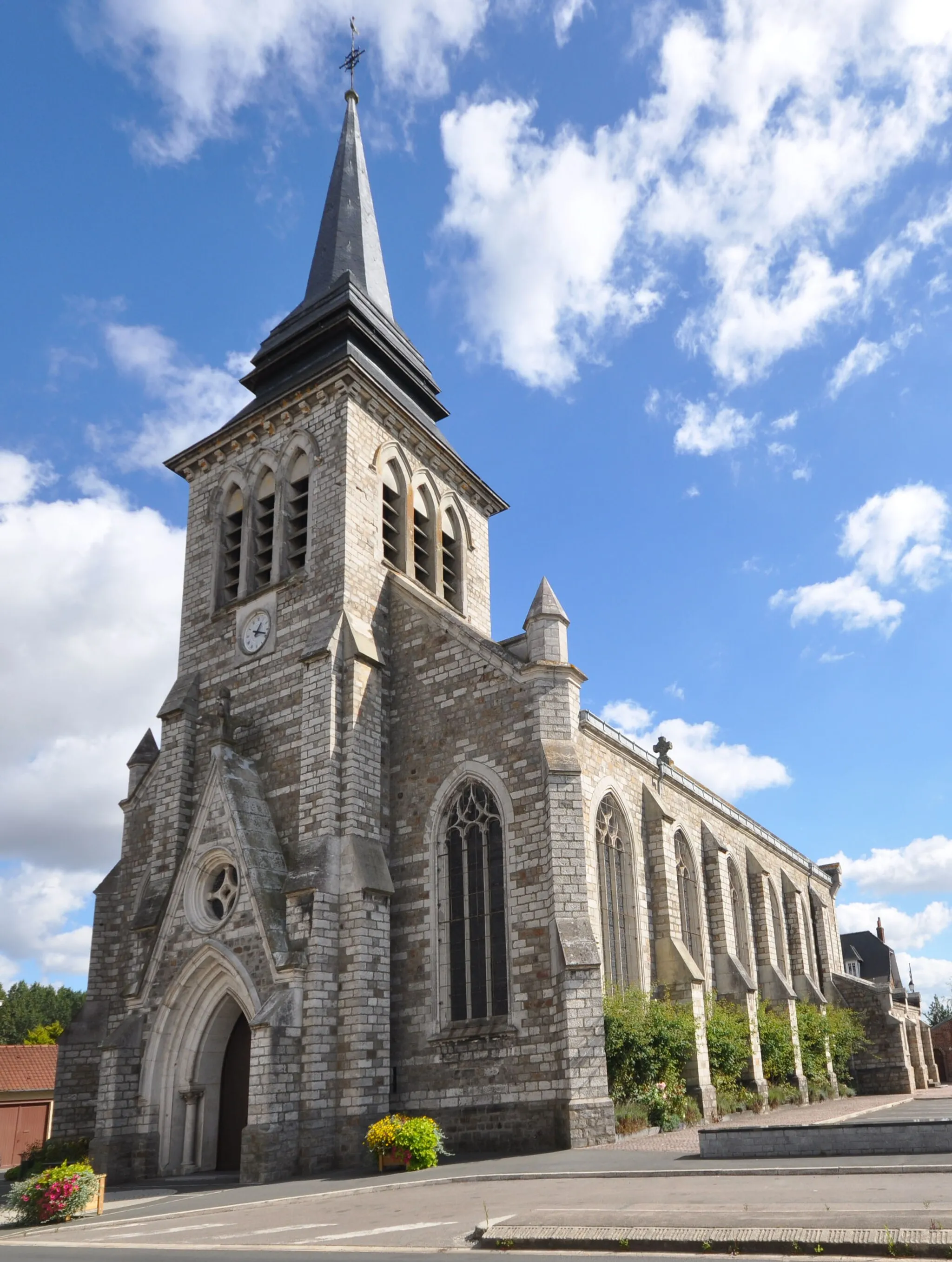 Photo showing: Église de Locon