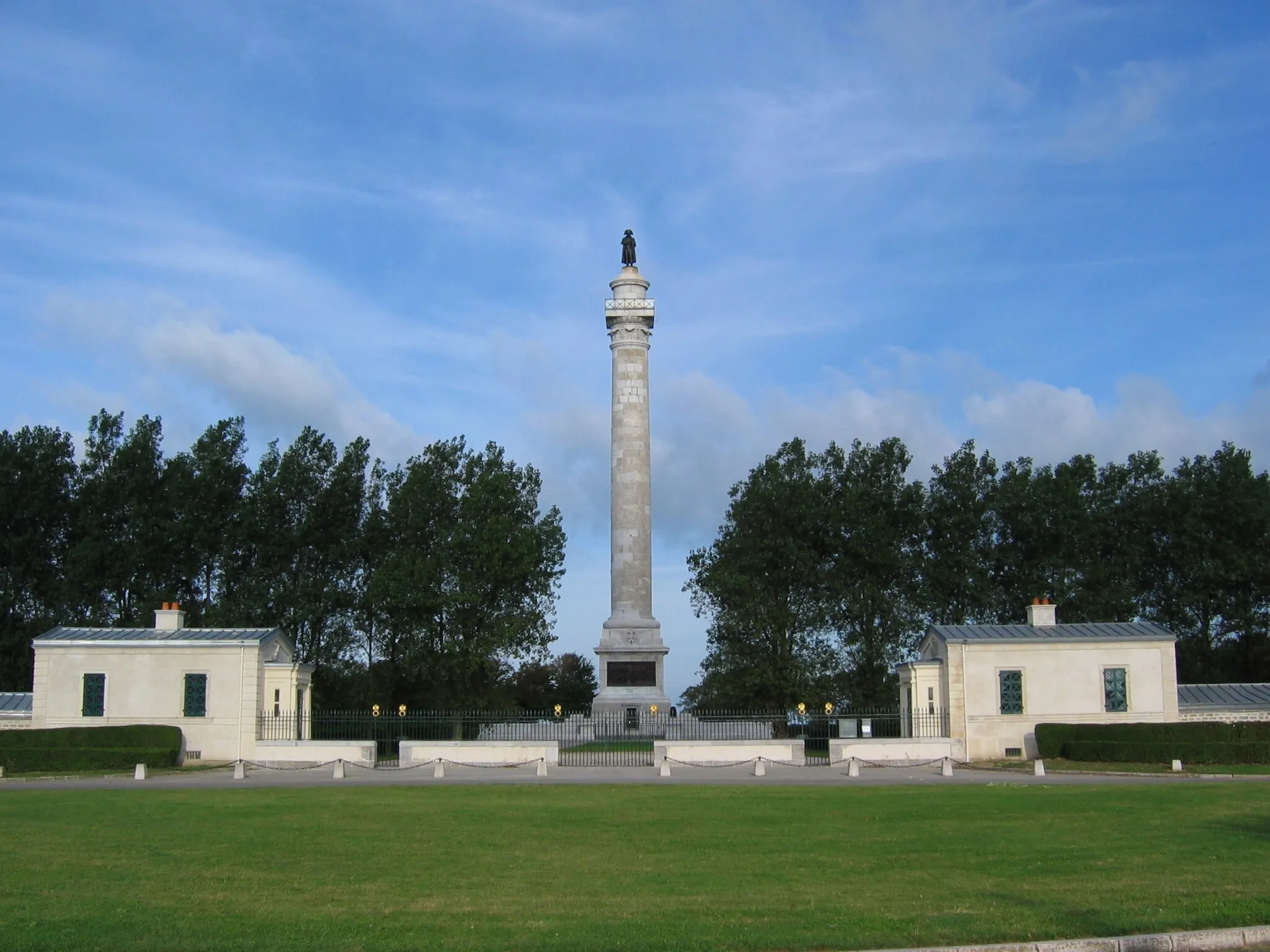 Photo showing: Commemorative column, memorialising Napoléon and the Grande Armée, at Wimille, near Boulogne-sur-mer, France.