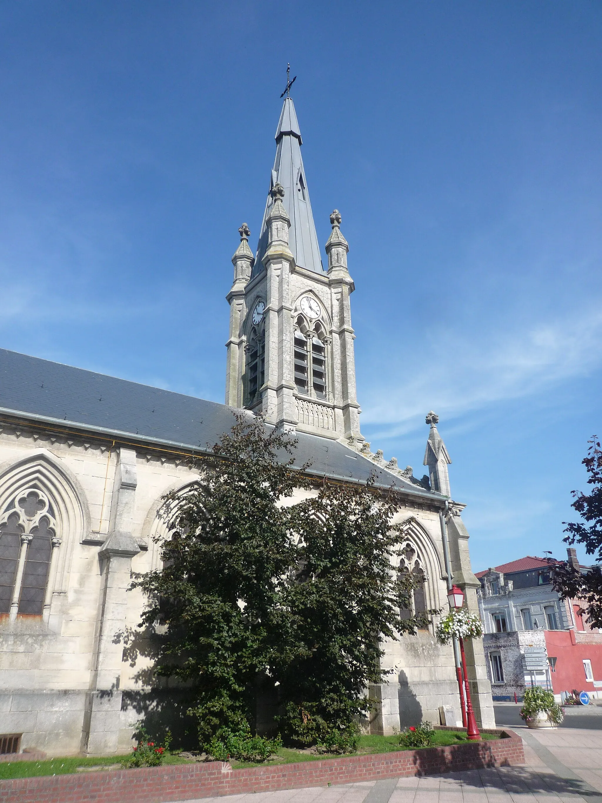 Photo showing: Église Saint-Nicolas de Monchecourt, Nord, Nord-Pas-de-Calais, France.