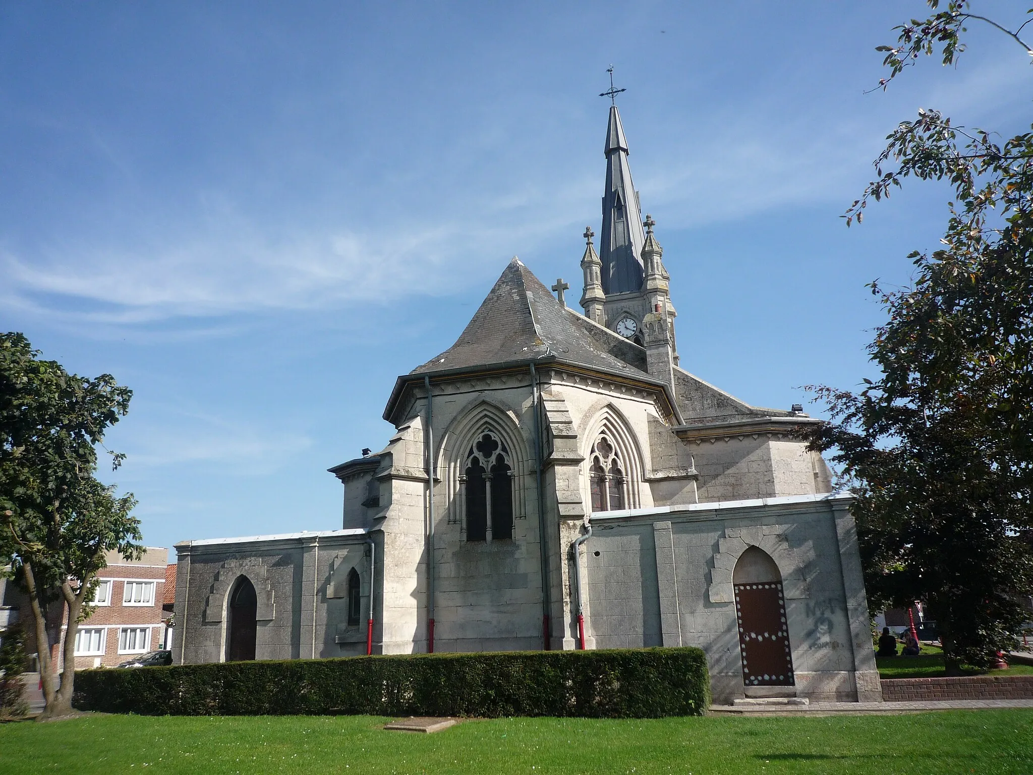 Photo showing: Église Saint-Nicolas de Monchecourt, Nord, Nord-Pas-de-Calais, France.