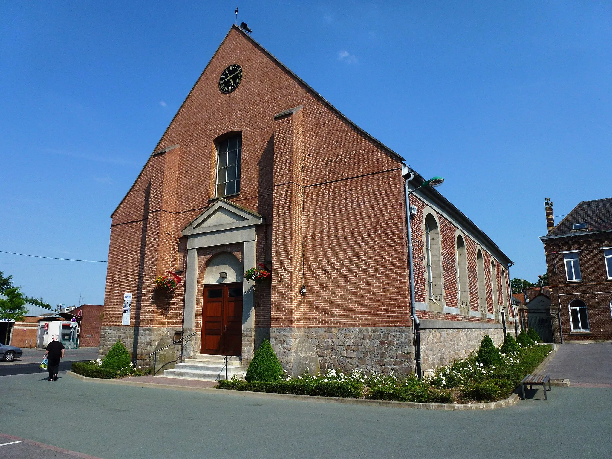 Photo showing: Hérin (Nord, Fr) église