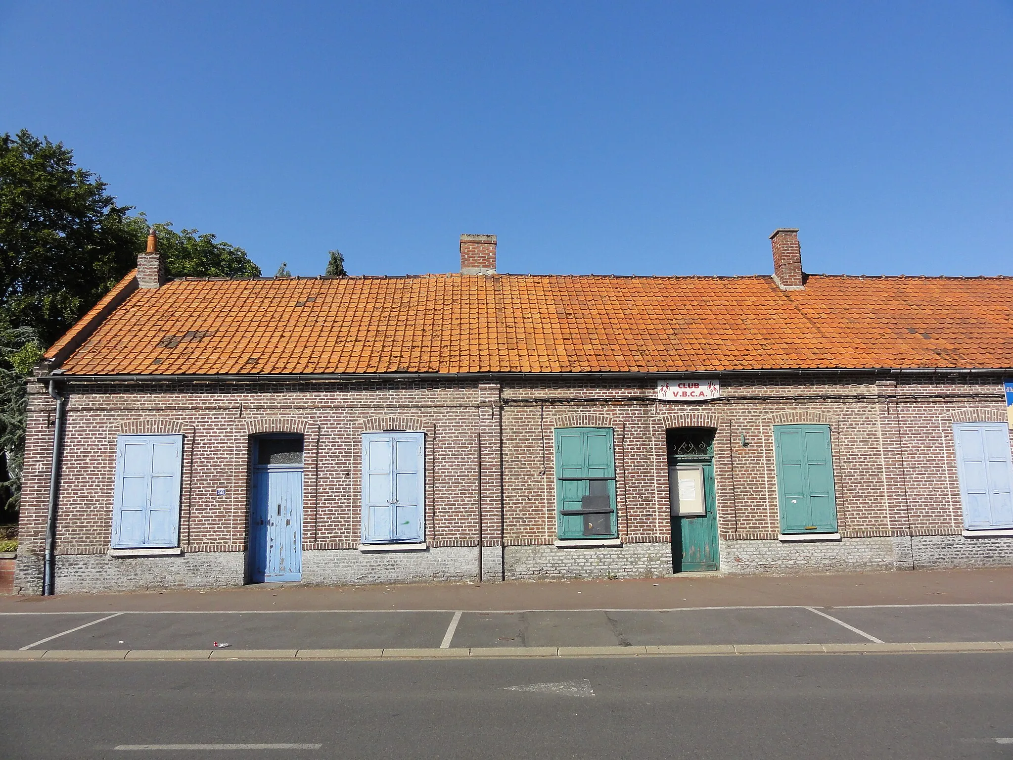 Photo showing: Cités de la Fosse Sainte Marie de la Compagnie des mines d'Aniche, Auberchicourt, Nord, Nord-Pas-de-Calais, France.