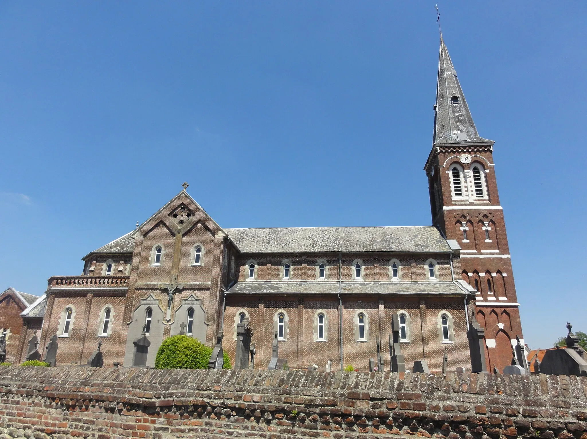 Photo showing: Depicted place: Église Saint-Martin de Masny