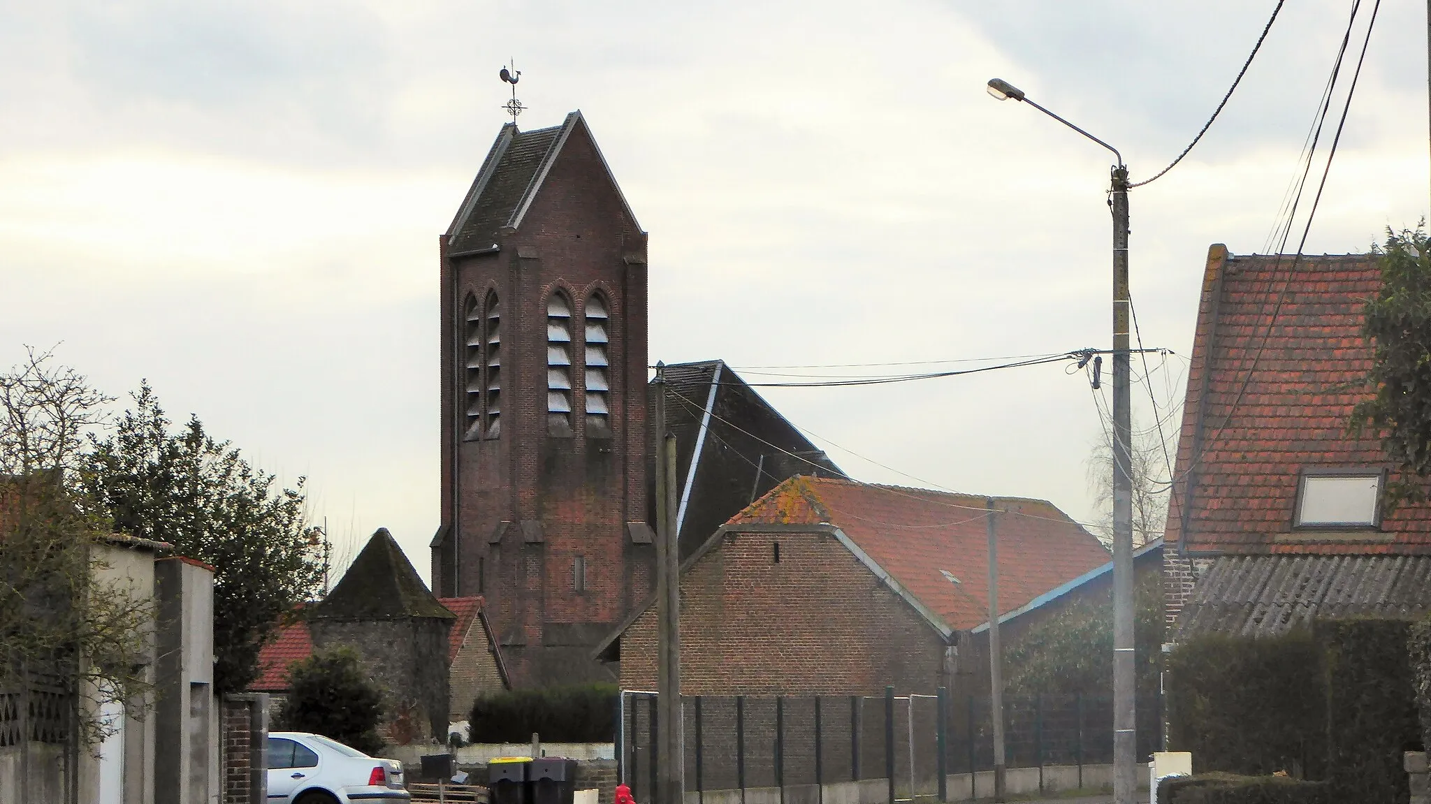 Photo showing: Église Saint-Laurent d' Hulluch , Pas-de-Calais, Nord-Pas-de-Calais-Picardie France.