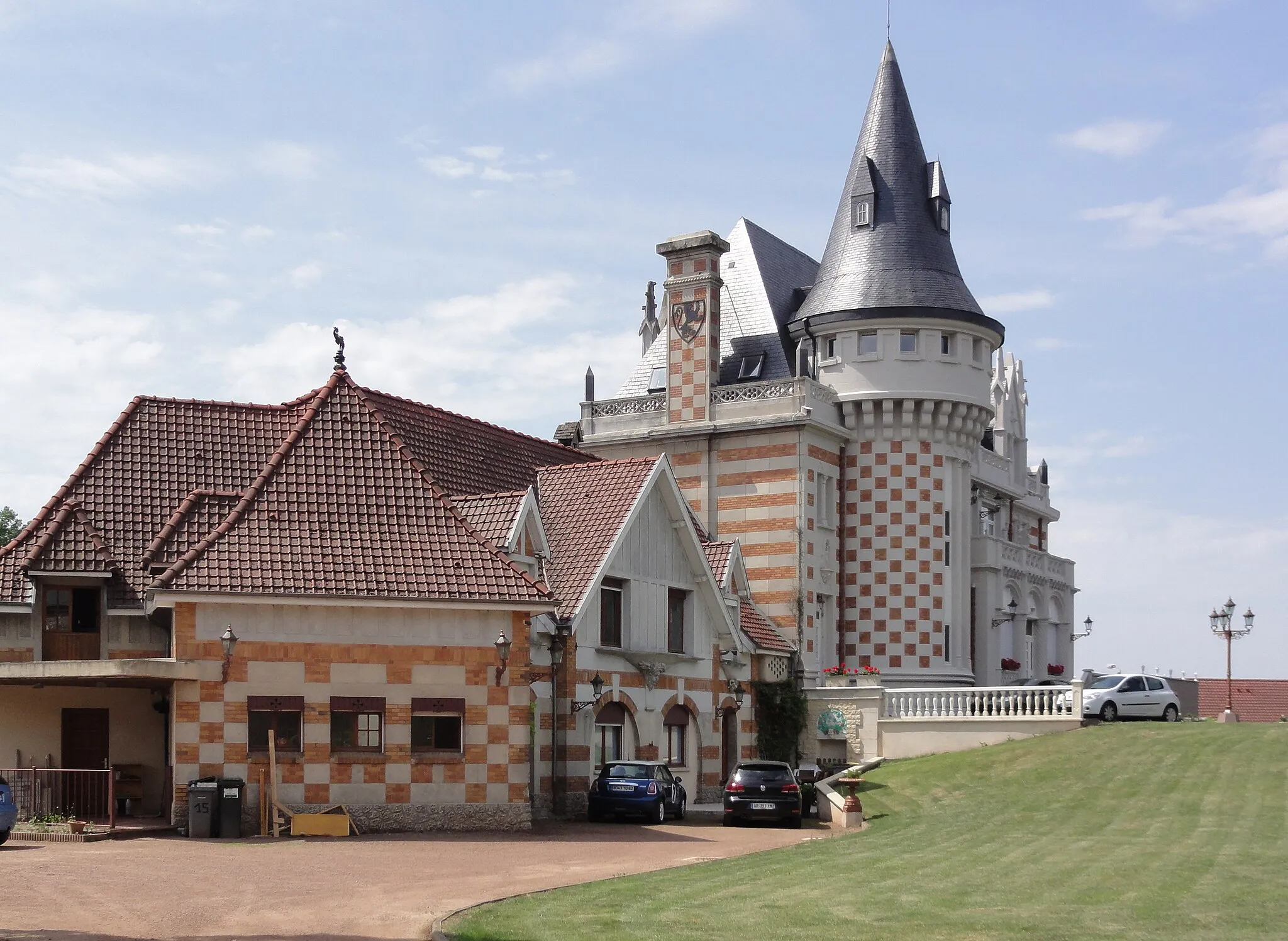 Photo showing: Famars (Nord,Fr) château, construit en 1918