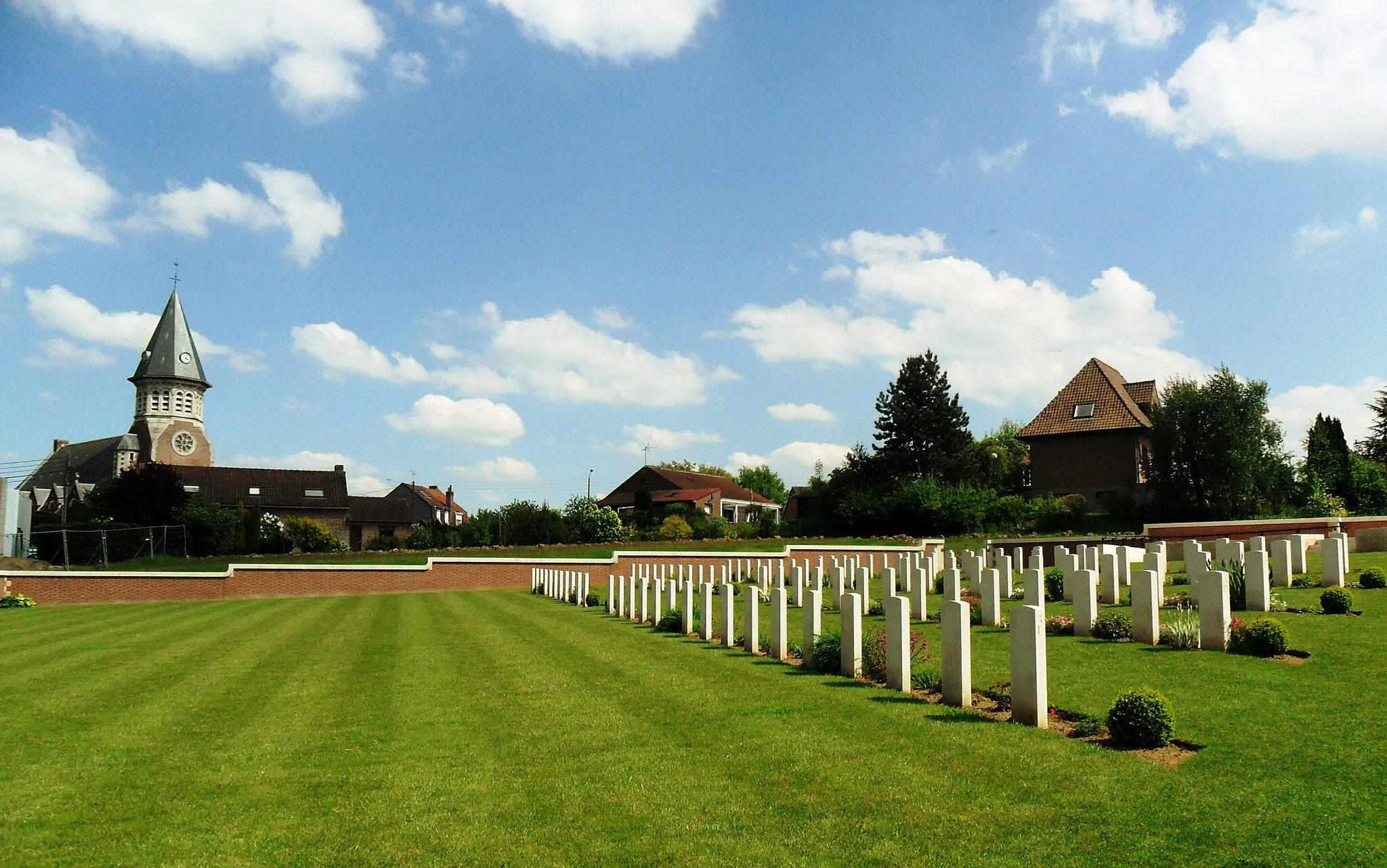 Photo showing: Fromelles Commonwealth War cemetery