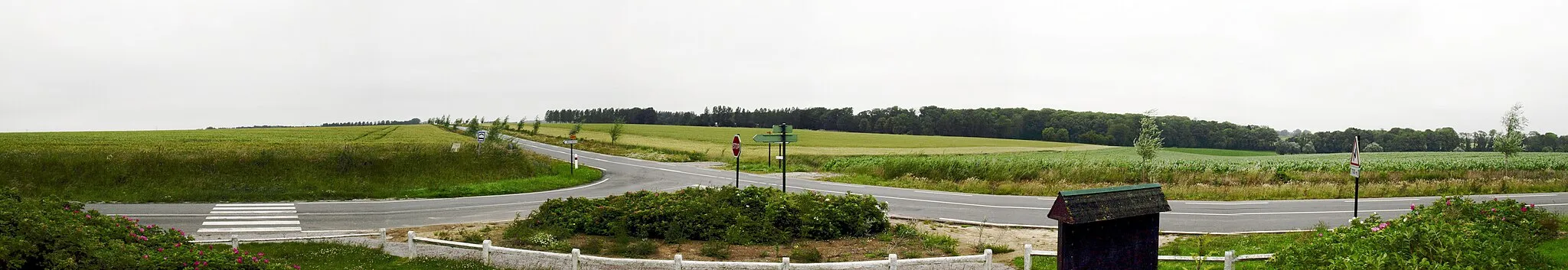 Photo showing: panorama of the battlefield of Agincourt