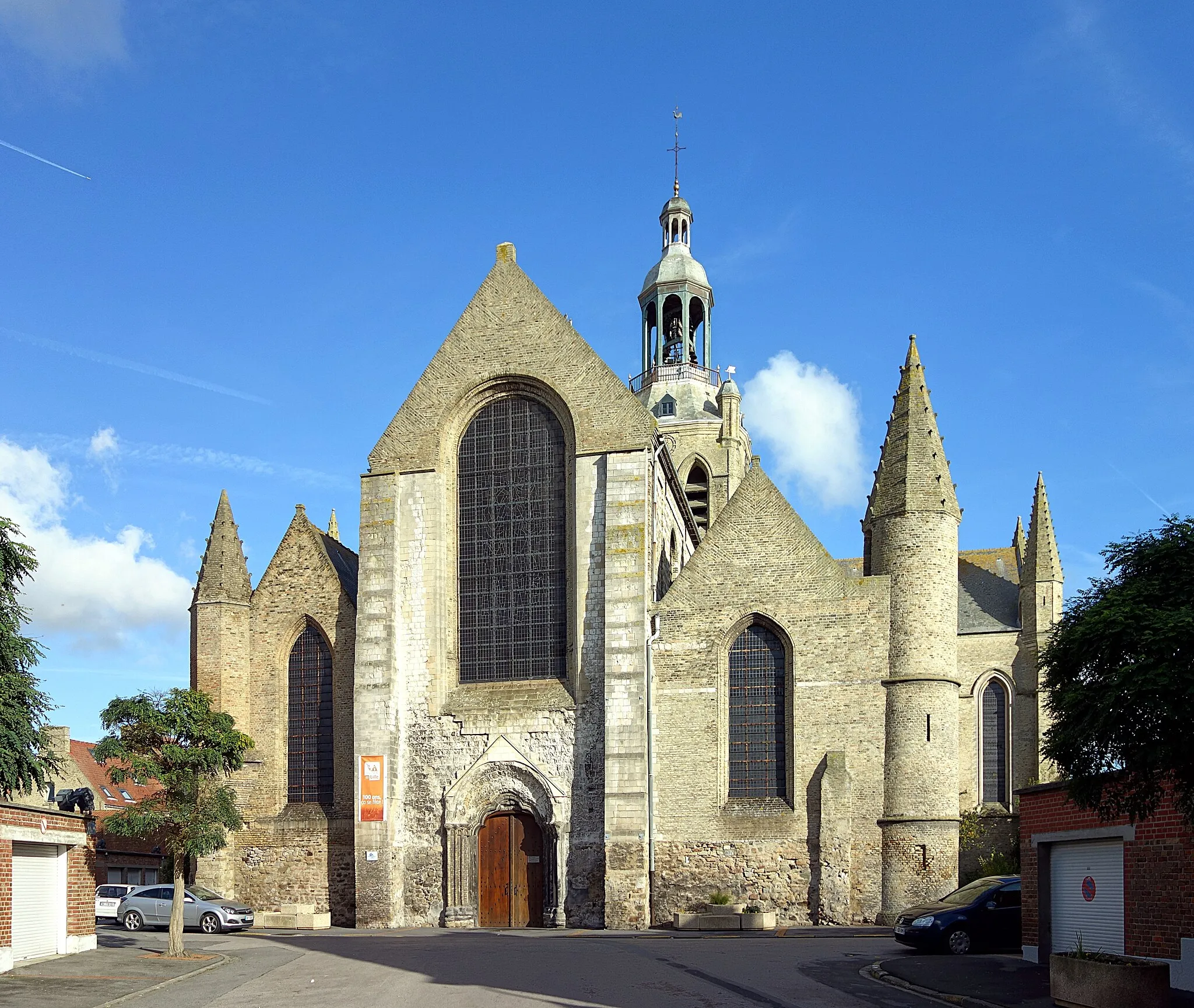 Photo showing: L'église Saint-Jean-Baptiste à Bourbourg (Nord).