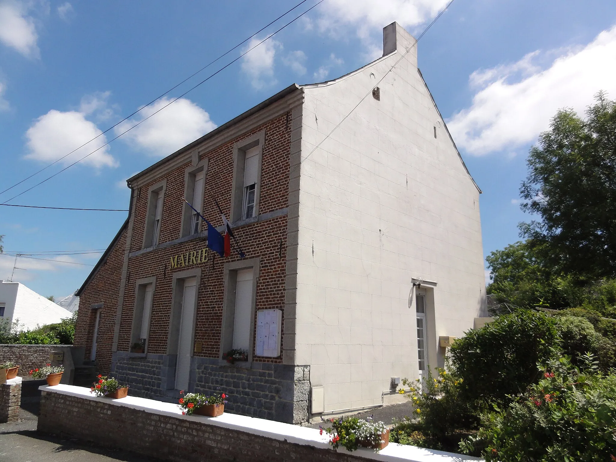 Photo showing: Bersillies (Nord, Fr) mairie.