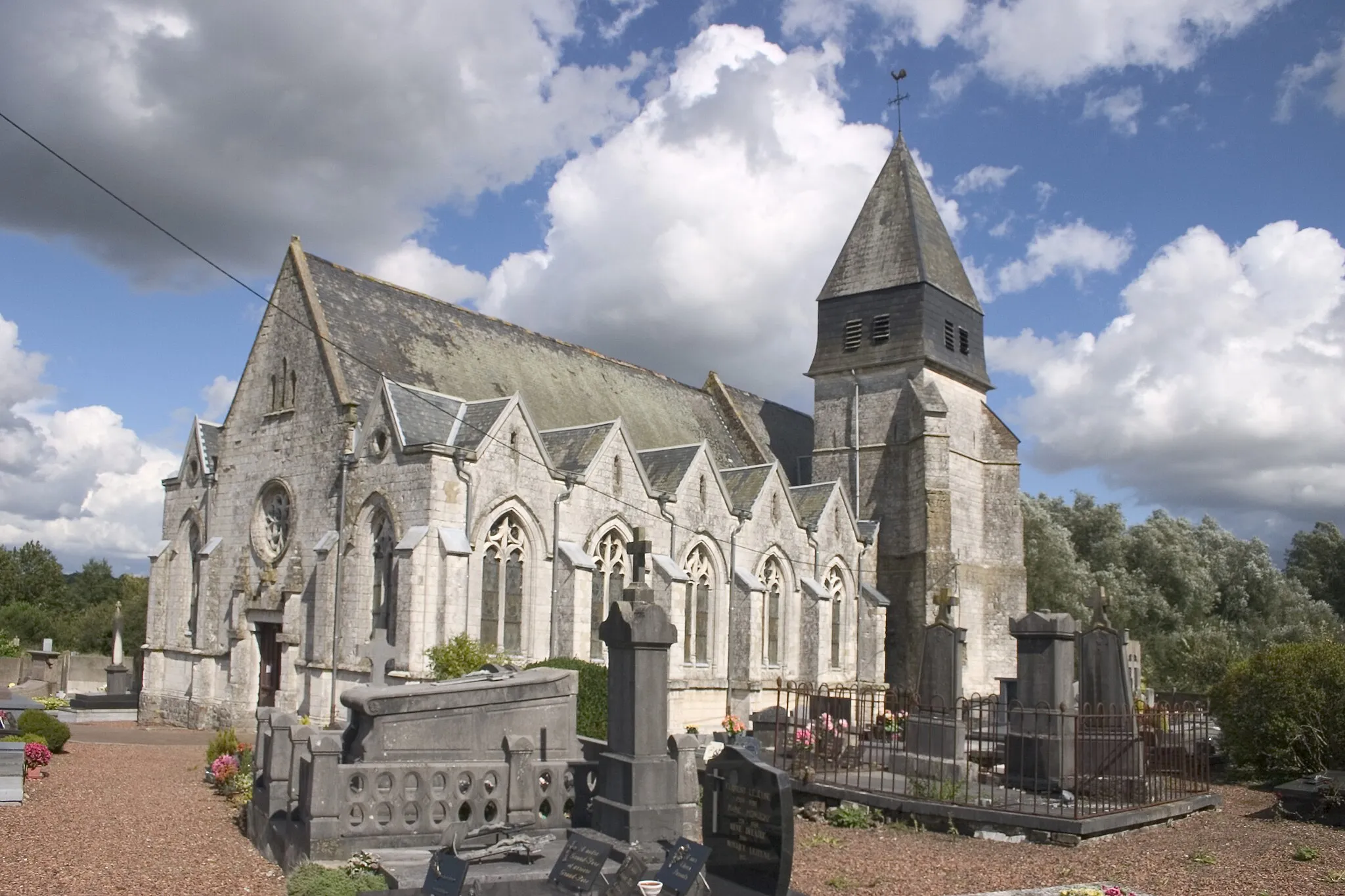 Photo showing: Anvin (Pas-de-Calais, Nord-Pas-de-Calais, France), église.