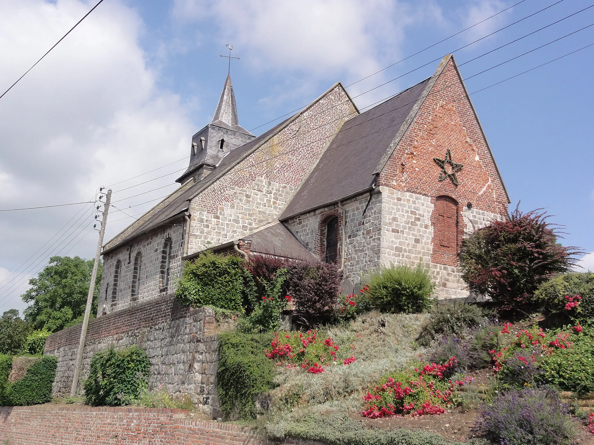 Photo showing: Sommaing (Nord, Fr) église