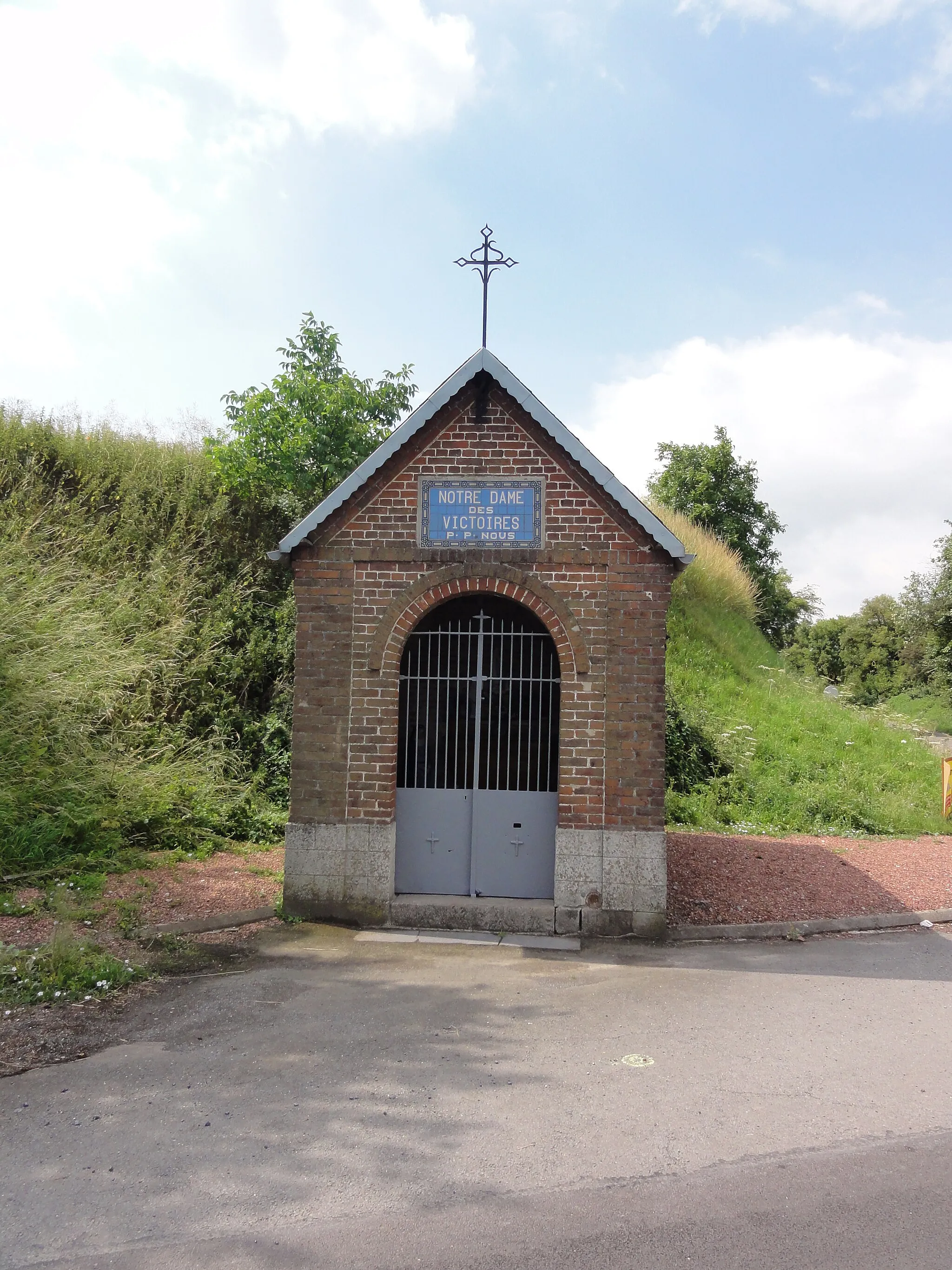 Photo showing: Sommaing (Nord, Fr) Chapelle N.D. des Victoires