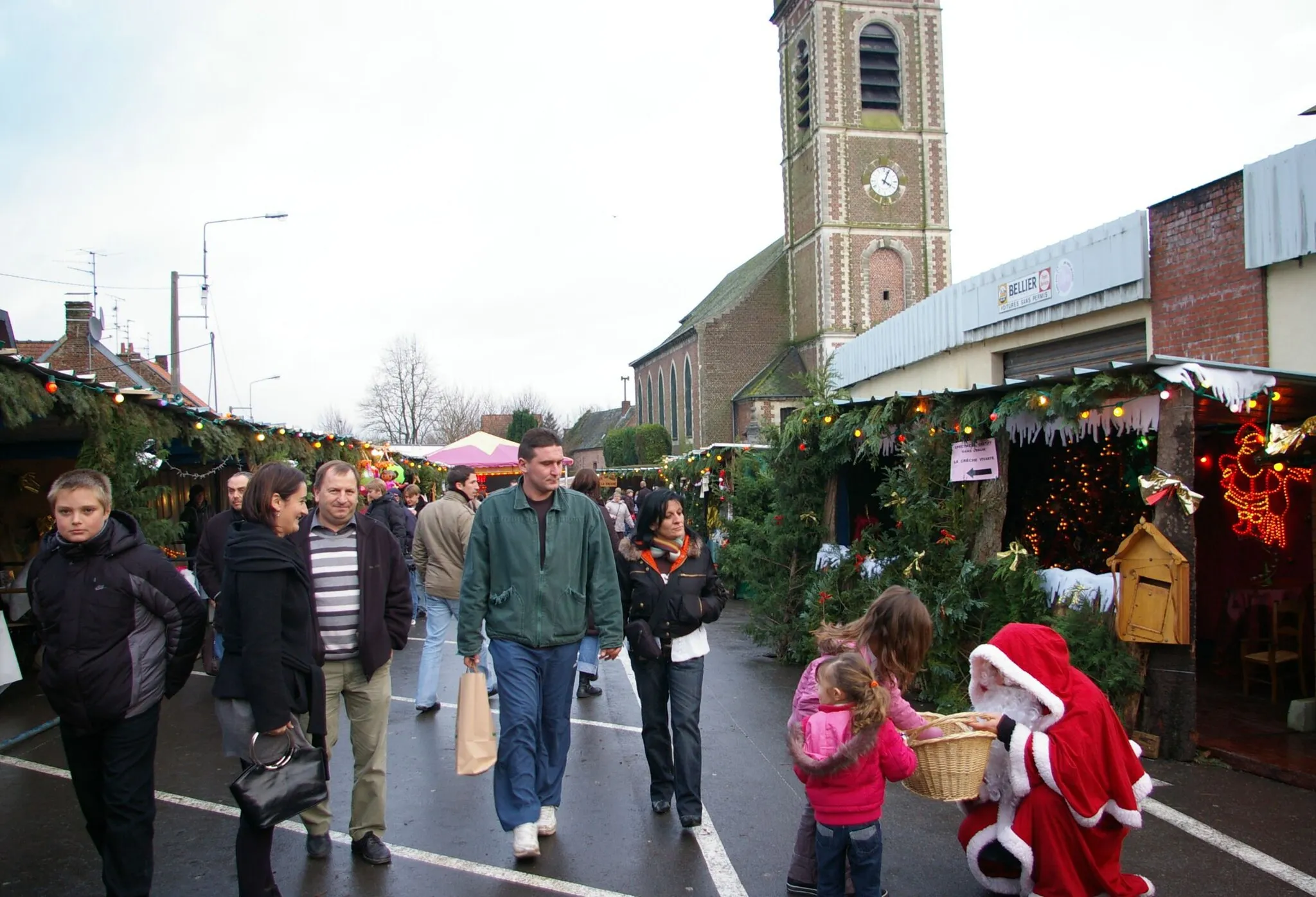 Photo showing: Jenlain - Marché de Noël