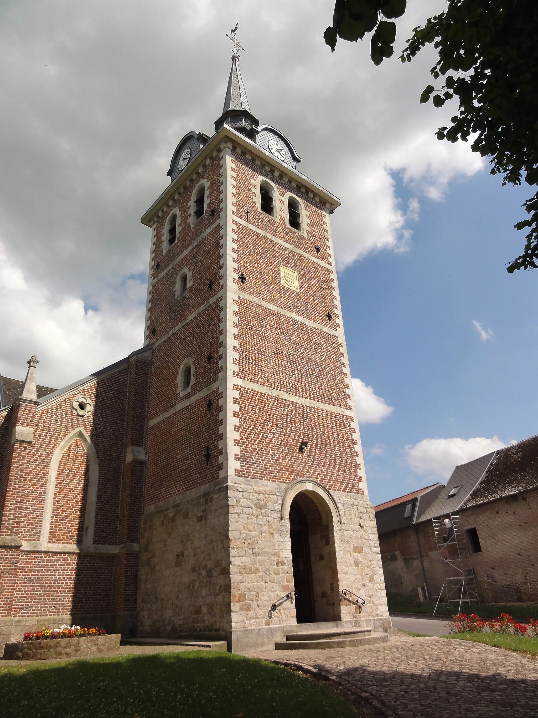 Photo showing: Vertain (Nord, Fr) église