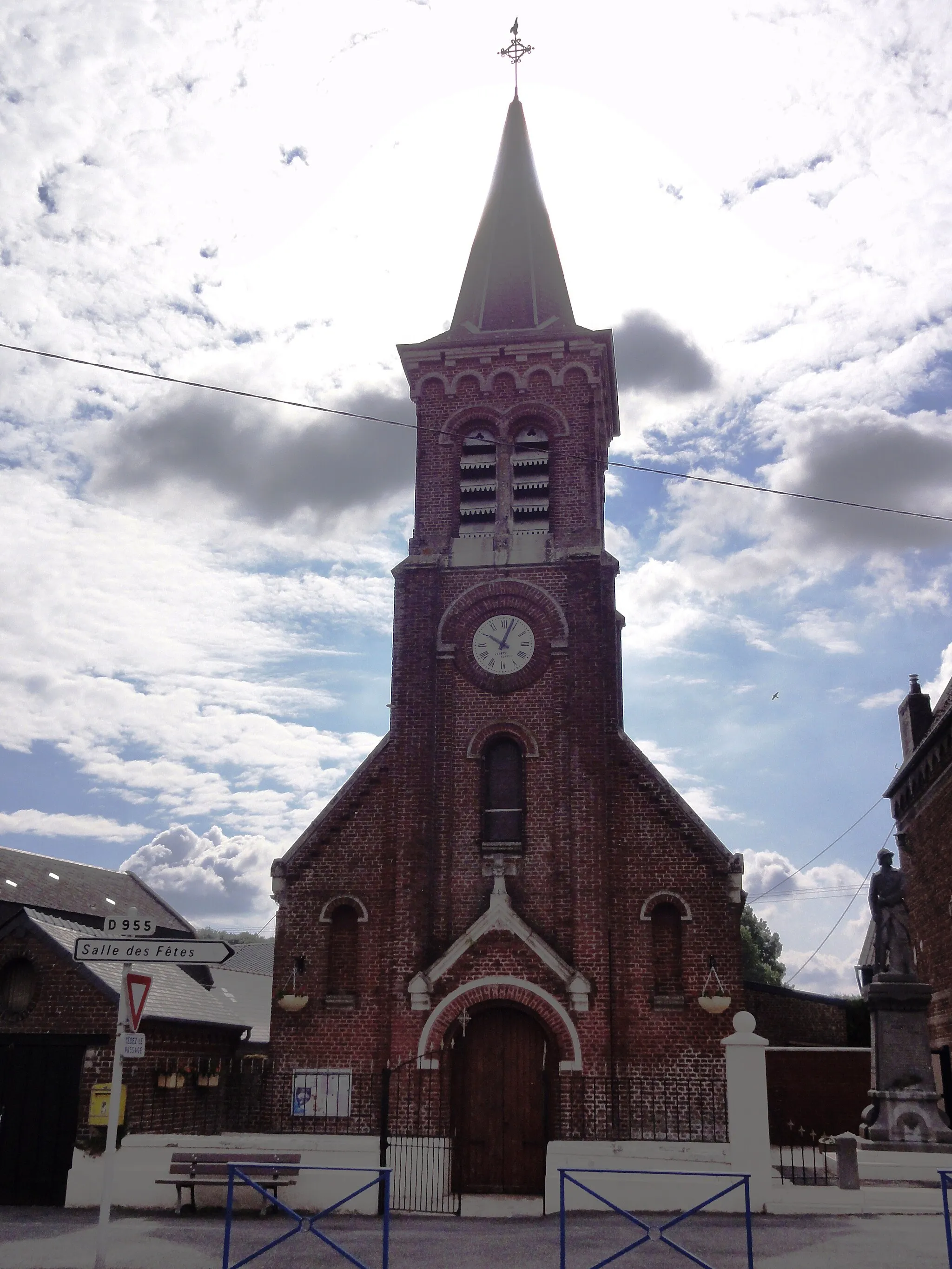 Photo showing: Montay (Nord, Fr) église