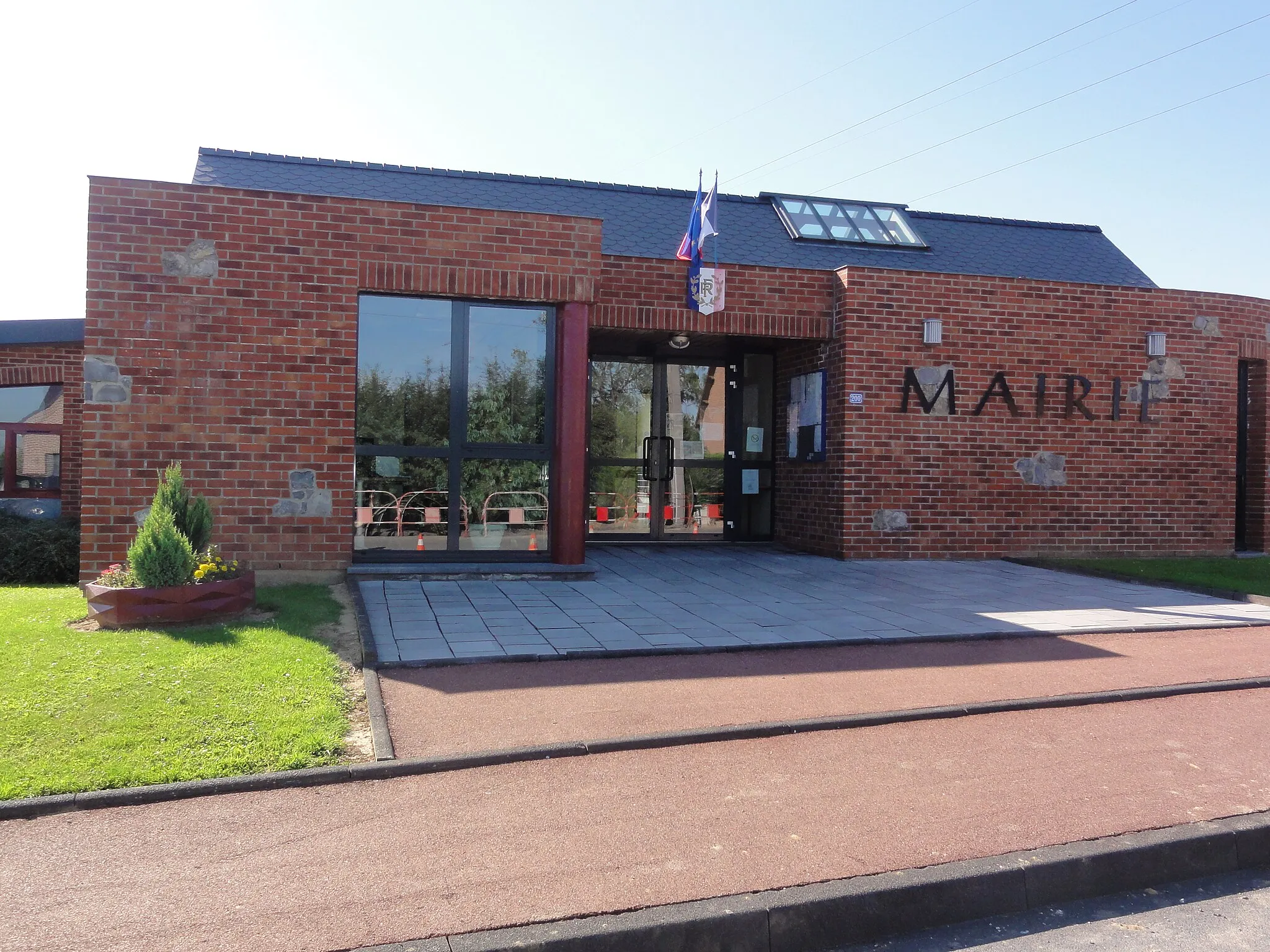 Photo showing: Obies (Nord, Fr) mairie